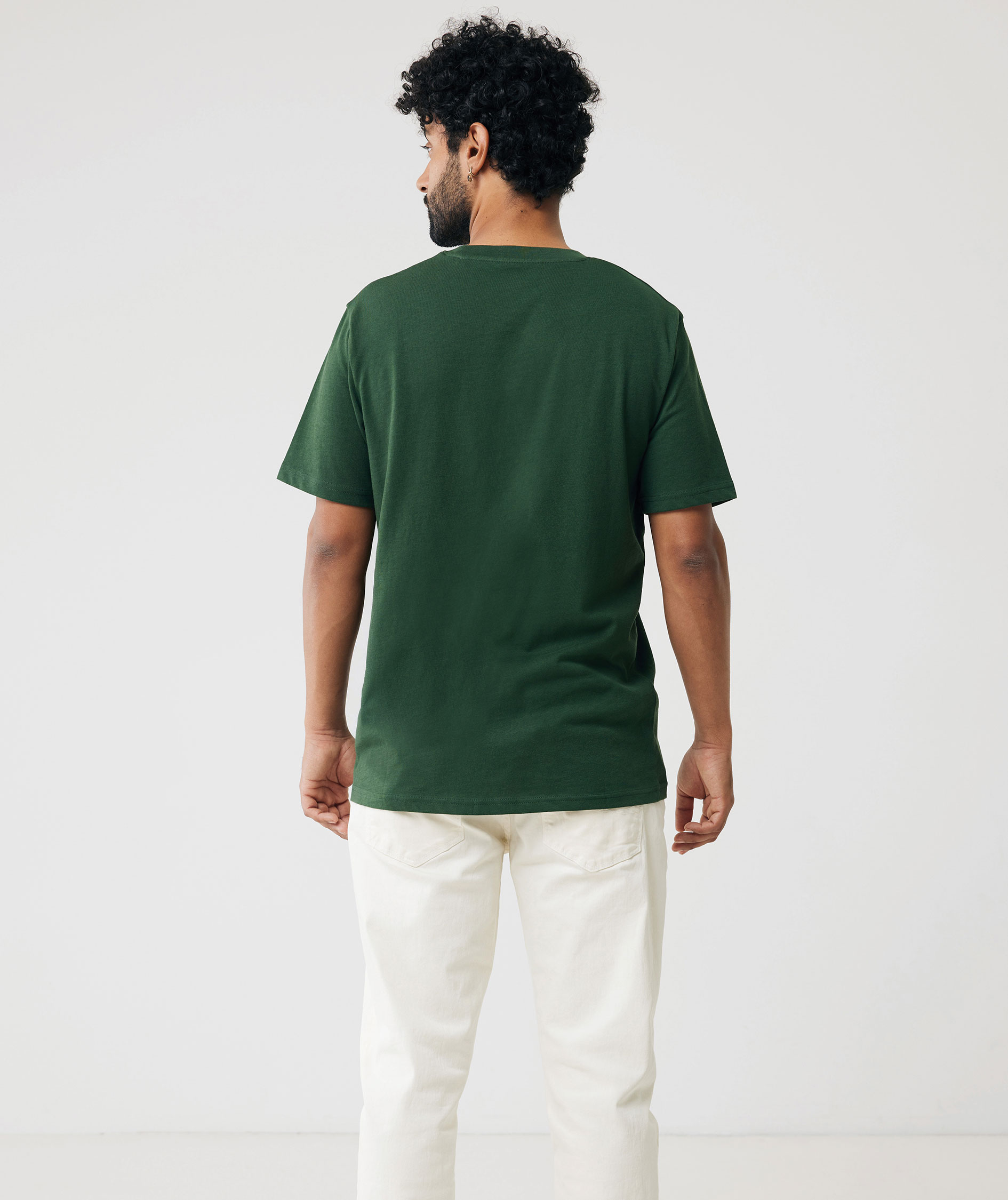 Iqoniq Brett T-shirt, Forest Green, large image number 9