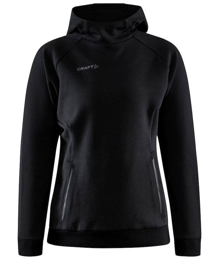 Craft Core Soul Hood dame sweatshirt, Black, Black, swatch