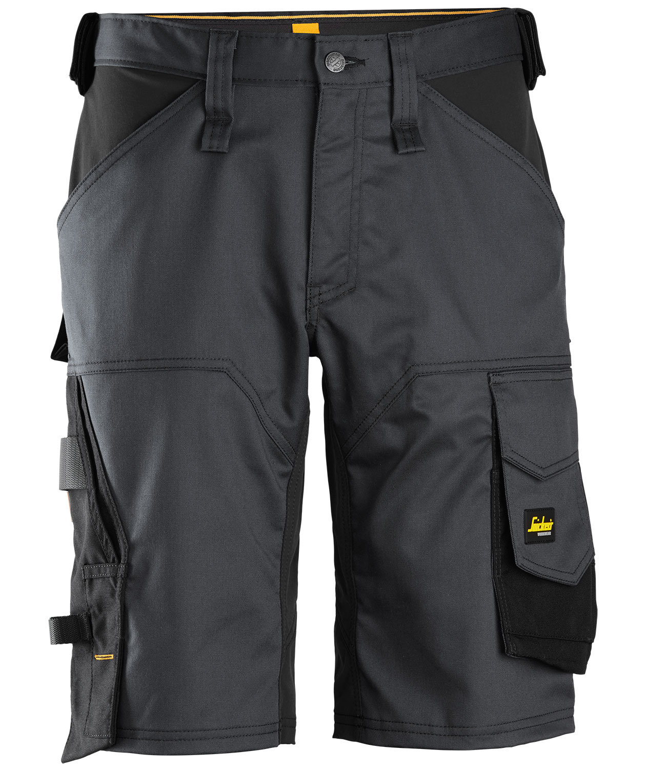 Snickers AllroundWork arbeidsshorts 6153, St&aring;lgr&aring;/Svart, St&aring;lgr&aring;/Svart, swatch