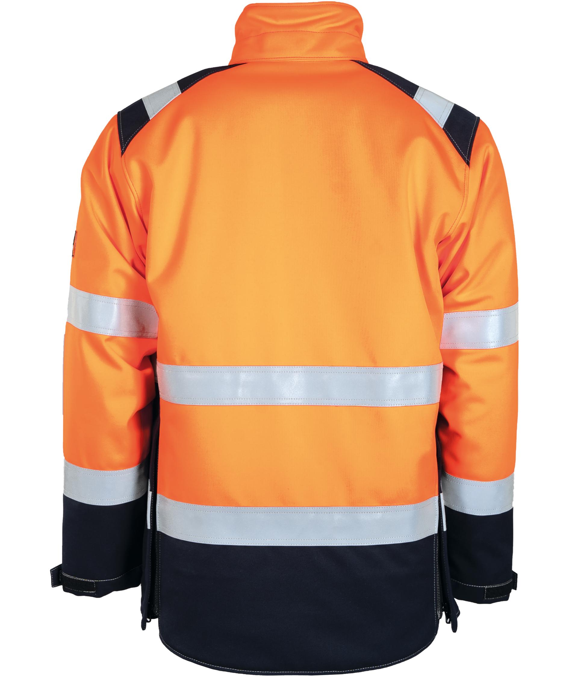 Tranemo Zenith FR Winterjacke, Hi-Vis Orange/Marine