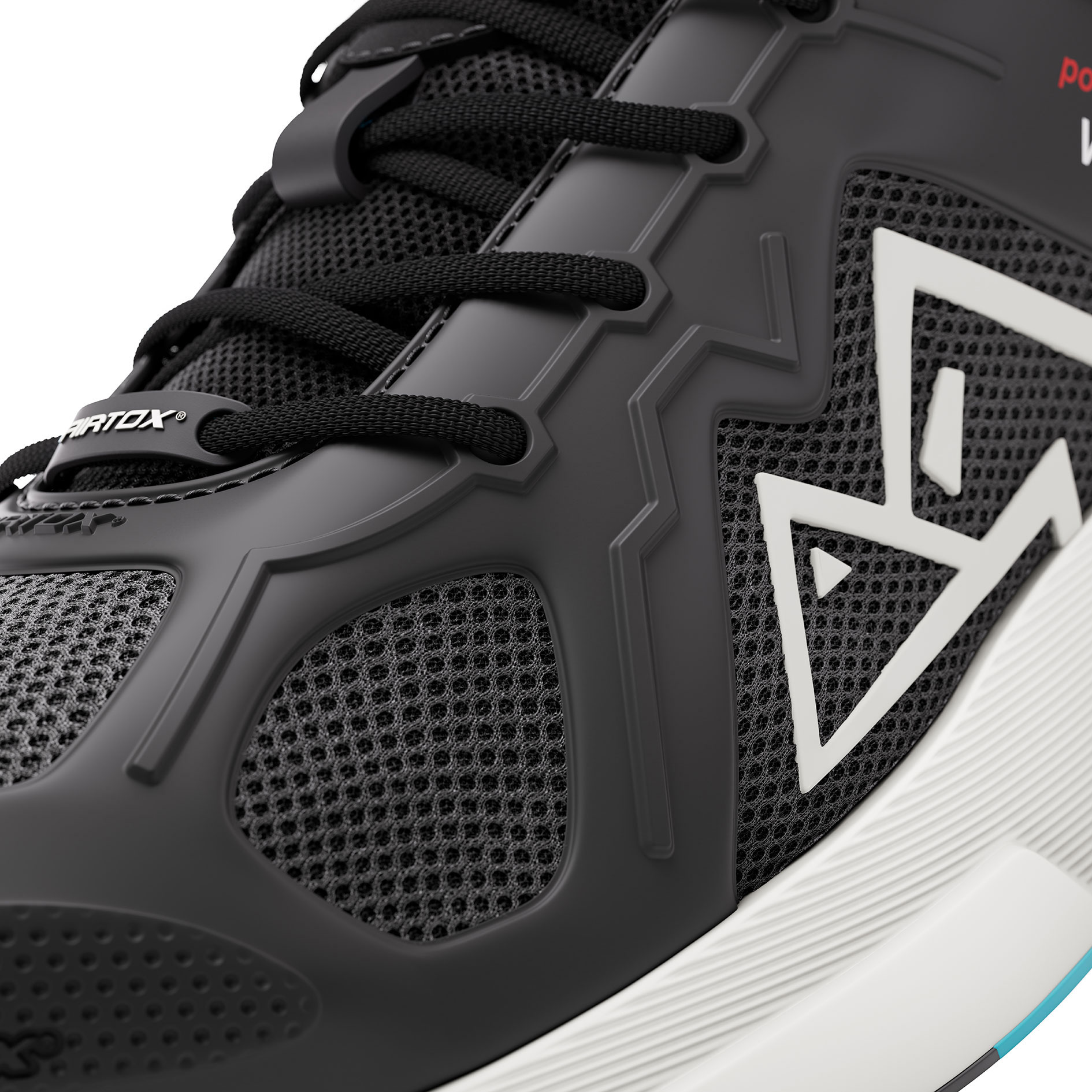 Airtox FM1 Sicherheitsschuhe S1P, Schwarz/Wei&szlig;, large image number 6