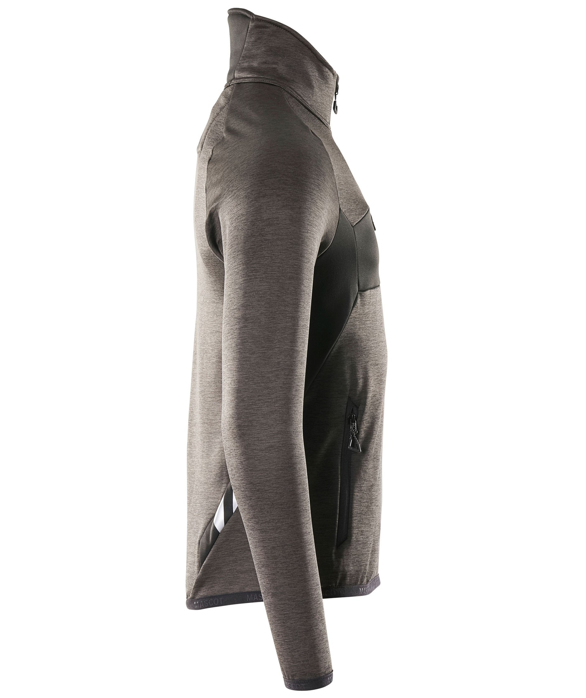 Mascot Accelerate fleecetr&ouml;ja, M&ouml;rk Antracit/Svart, large image number 2