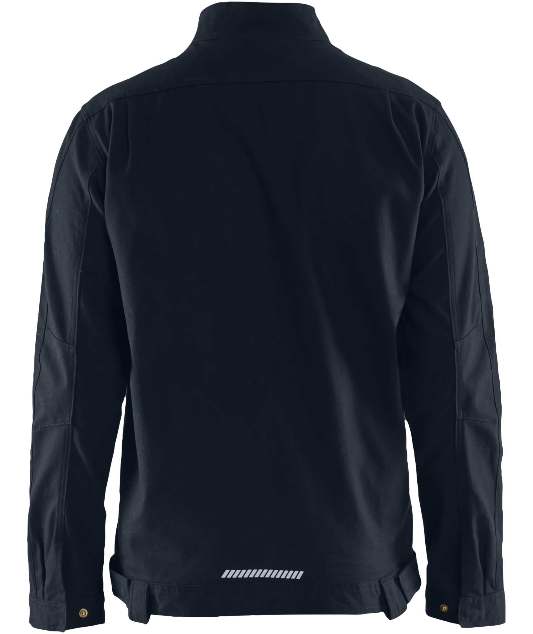 Bl&aring;kl&auml;der canvas arbejdsjakke, M&oslash;rk Marine, large image number 1