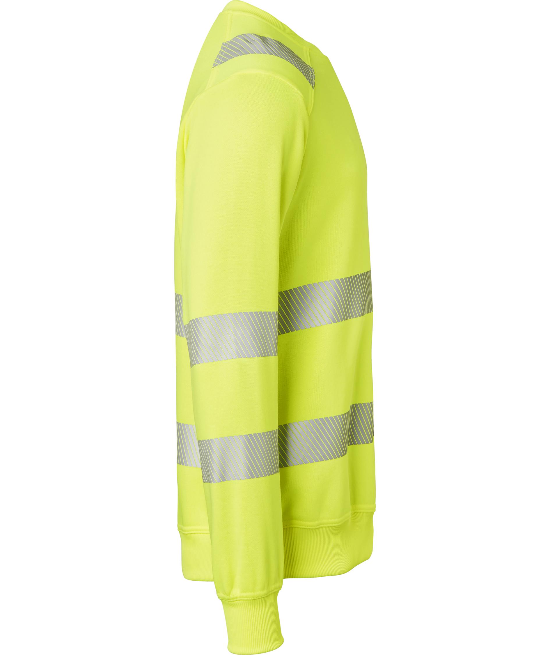 Top Swede collegegenser 270, Hi-Vis&nbsp;Gul, large image number 2