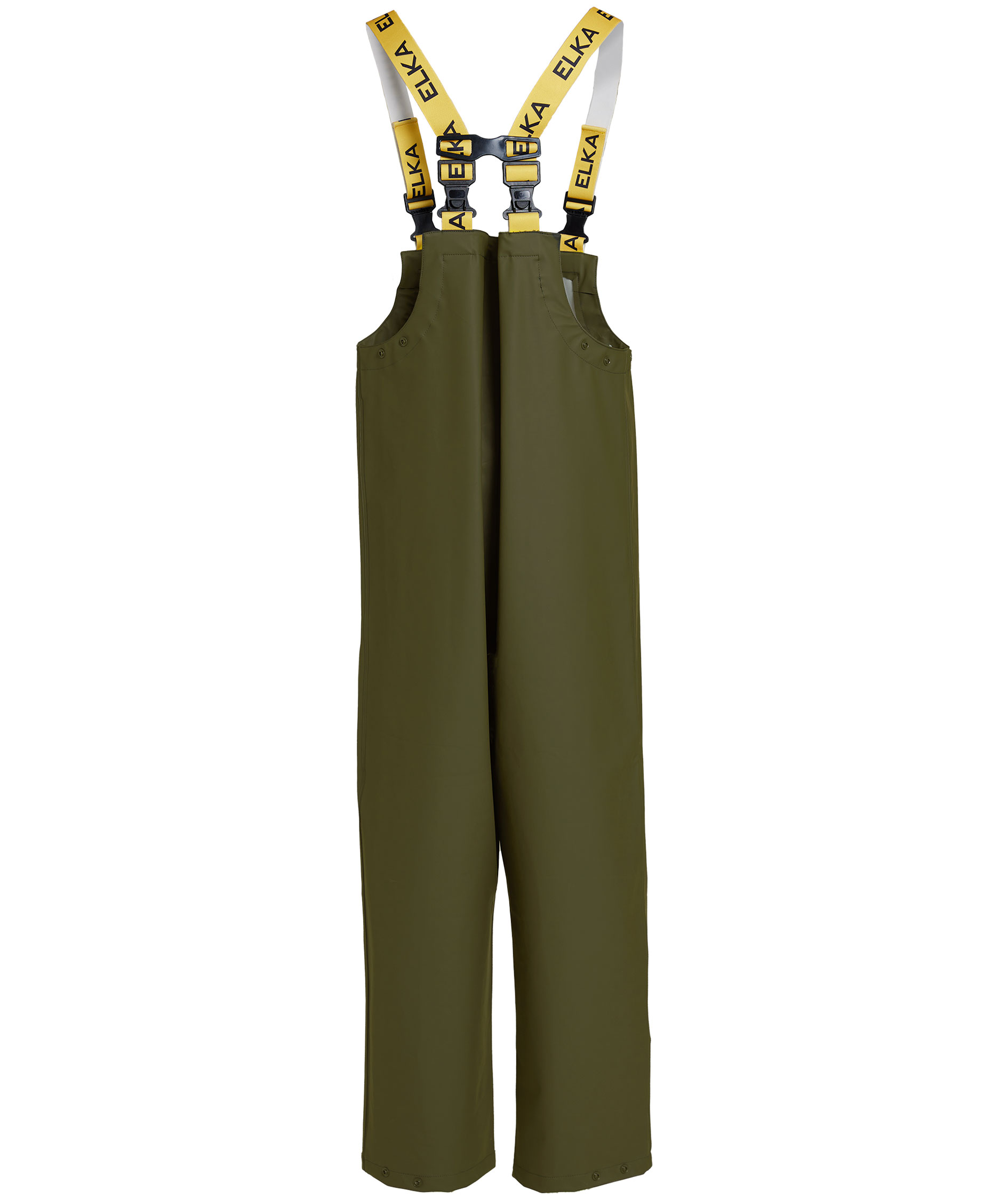 ELKA Elements PU/PVC regnh&auml;ngselbyxa, Olivgr&ouml;n, large image number 2