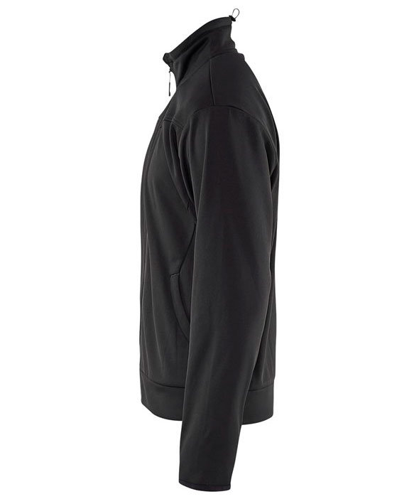 Bl&aring;kl&auml;der Unite sweat cardigan, Sort/Antracitgr&aring;, large image number 3