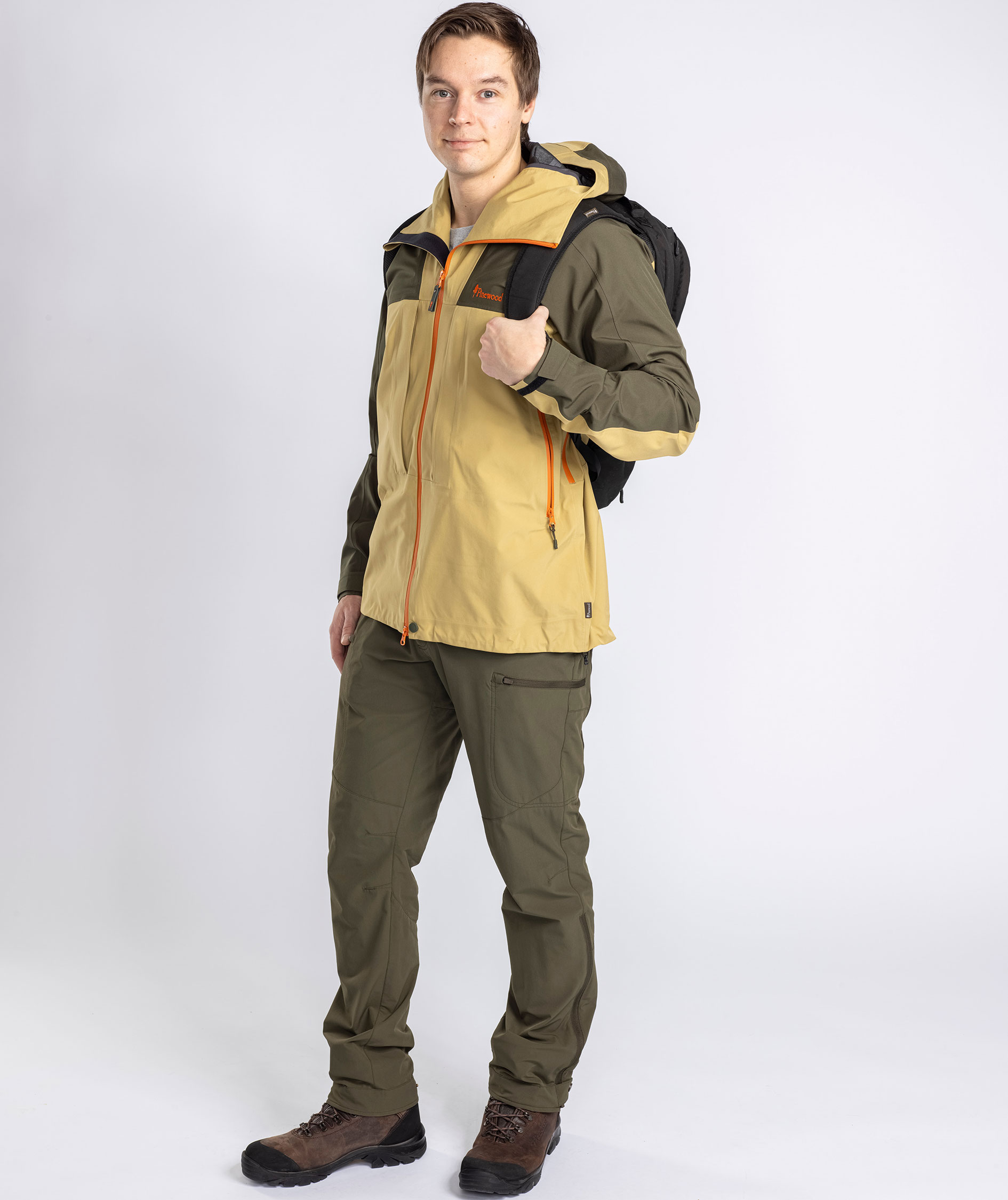 Pinewood&nbsp;Abisko Light bukser, Mossgreen/Mossgreen, large image number 7