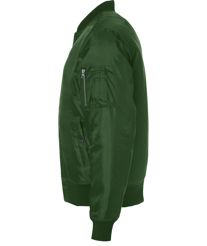 Clique bomberjakke, Gr&oslash;n, large image number 4