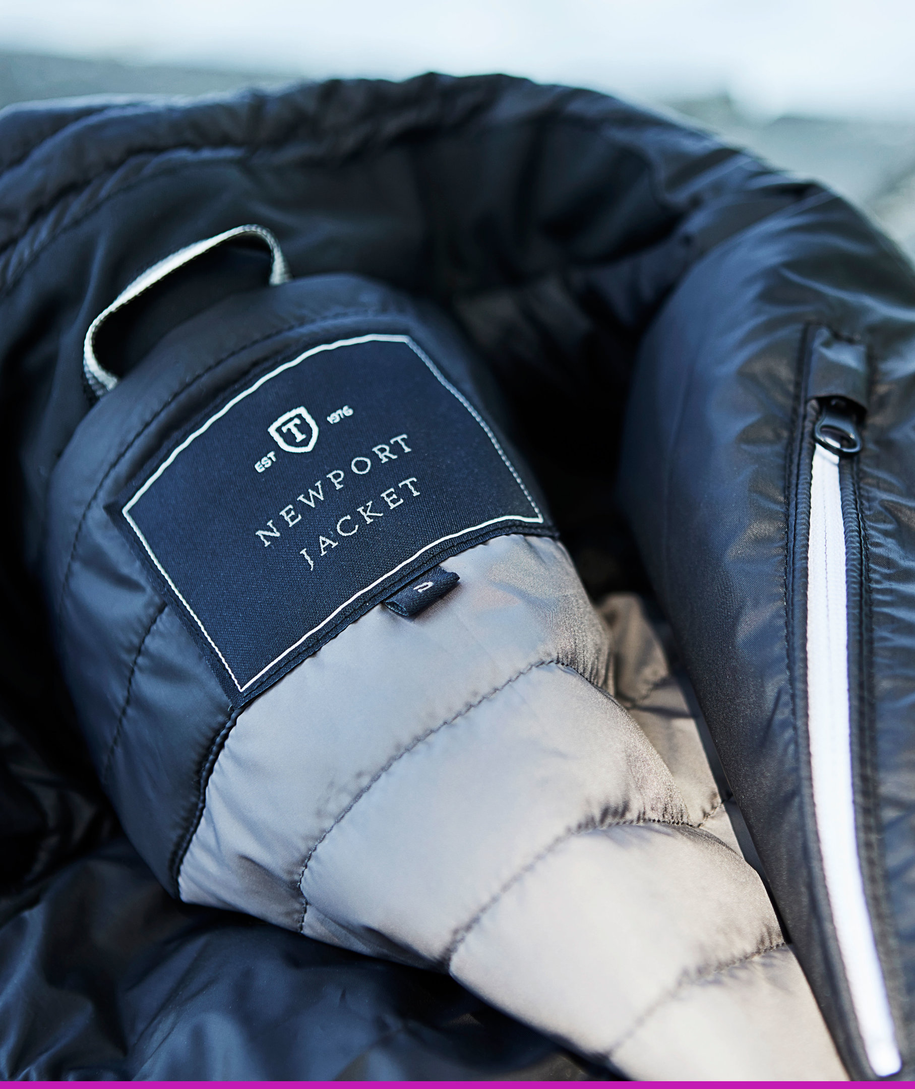 Tee Jays Newport women's jacket, Black, large image number 6