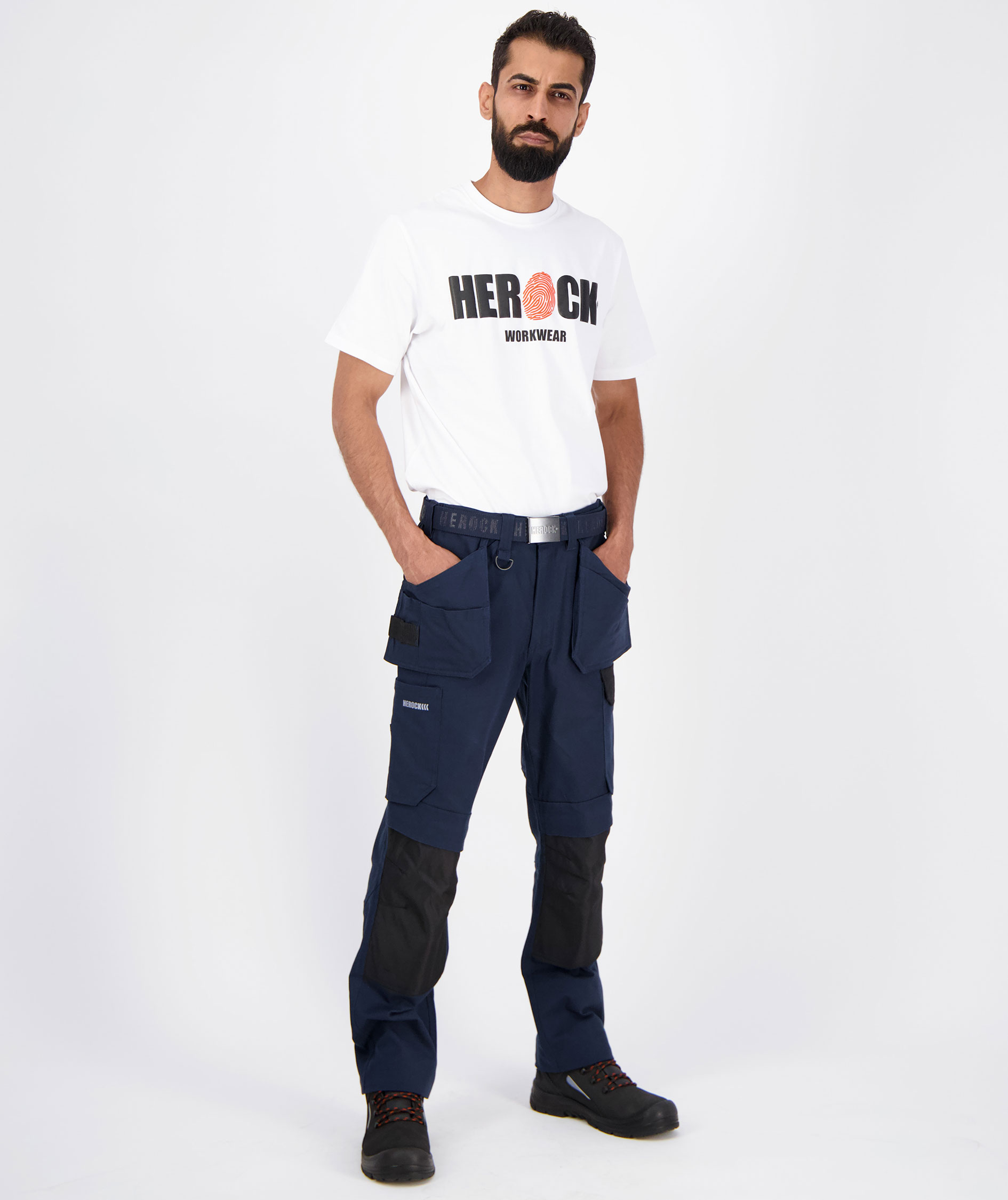 HEROCK Spero h&aring;ndv&aelig;rkerbukser, Navy/black