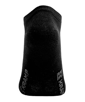 Kramp 3-pack ankelstr&oslash;mper, Svart