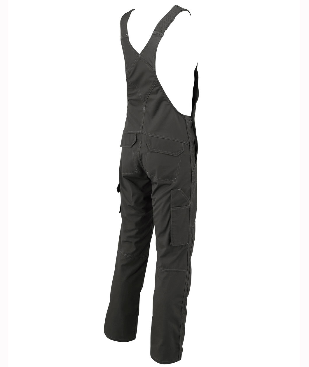 Mascot Industry Newark work bib and brace trousers, Dark Anthracite, large image number 2