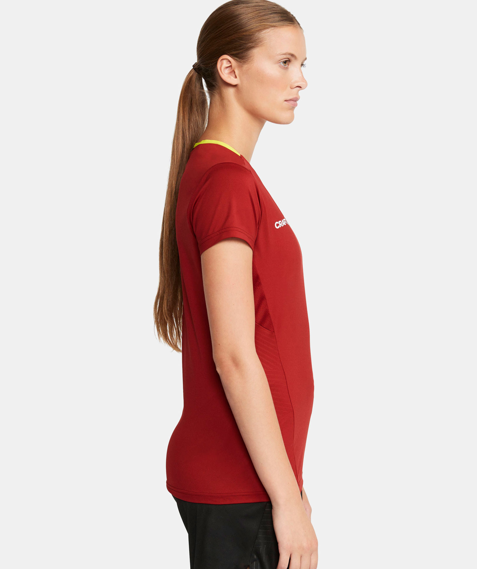 Craft Extend Jersey Damen T-shirt, Rhubarb, large image number 3