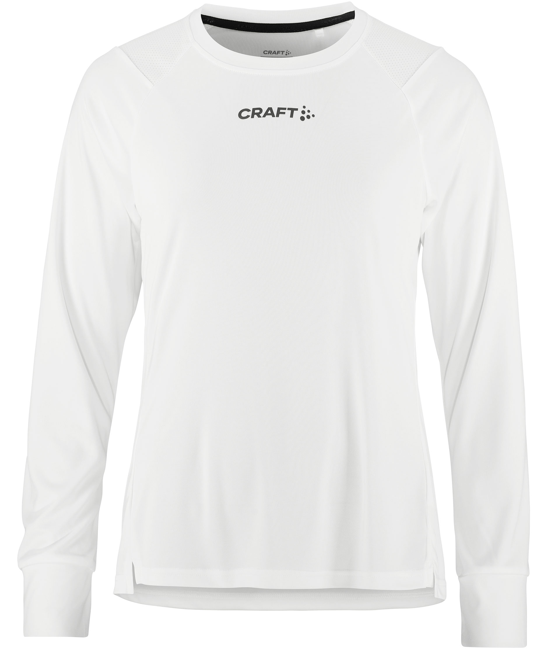 Craft Rush 2.0 l&aring;ng&auml;rmad T-shirt dam, White