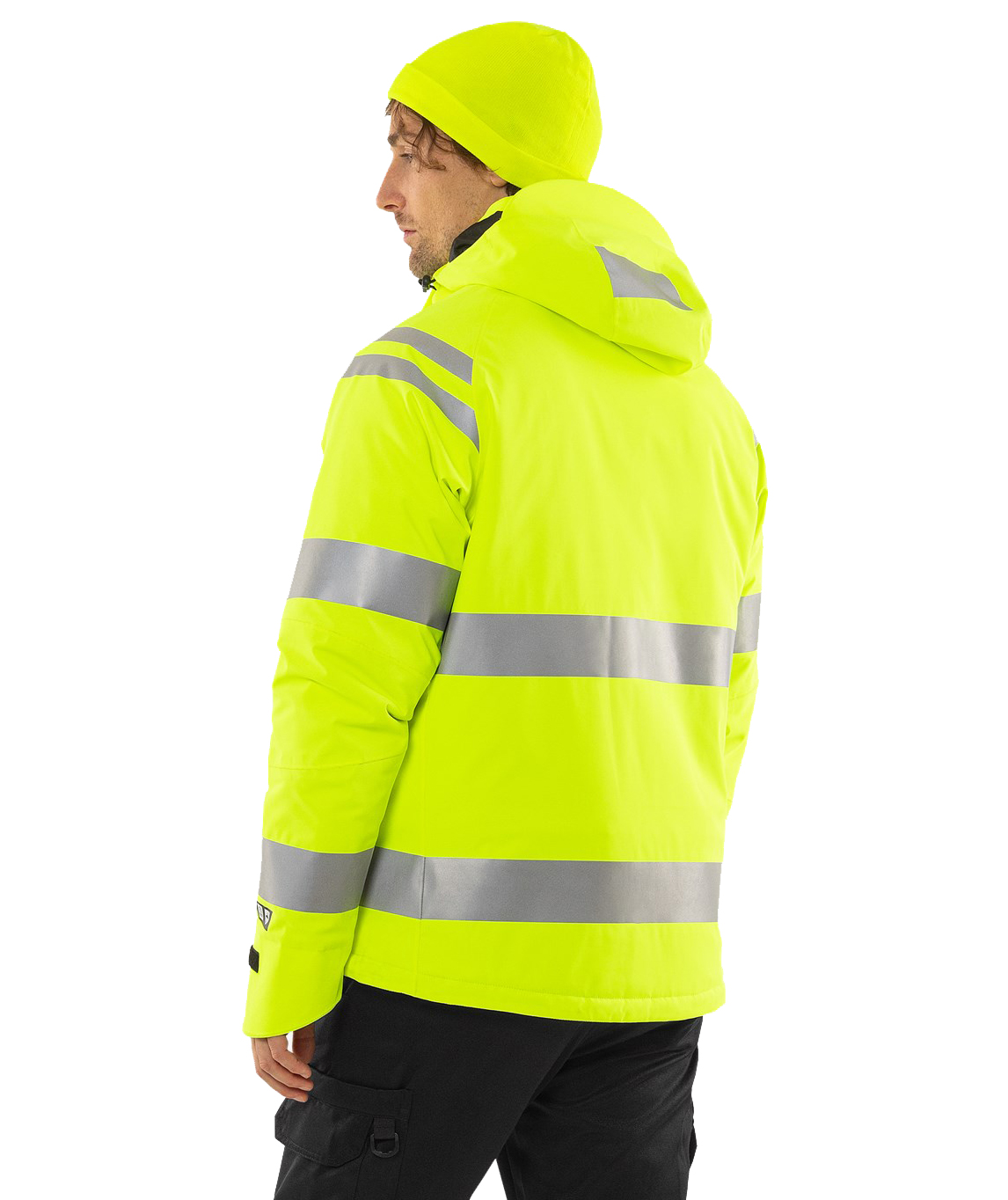 Fristads Winterjacke 4682 GLPS, Hi-Vis Gelb, large image number 3