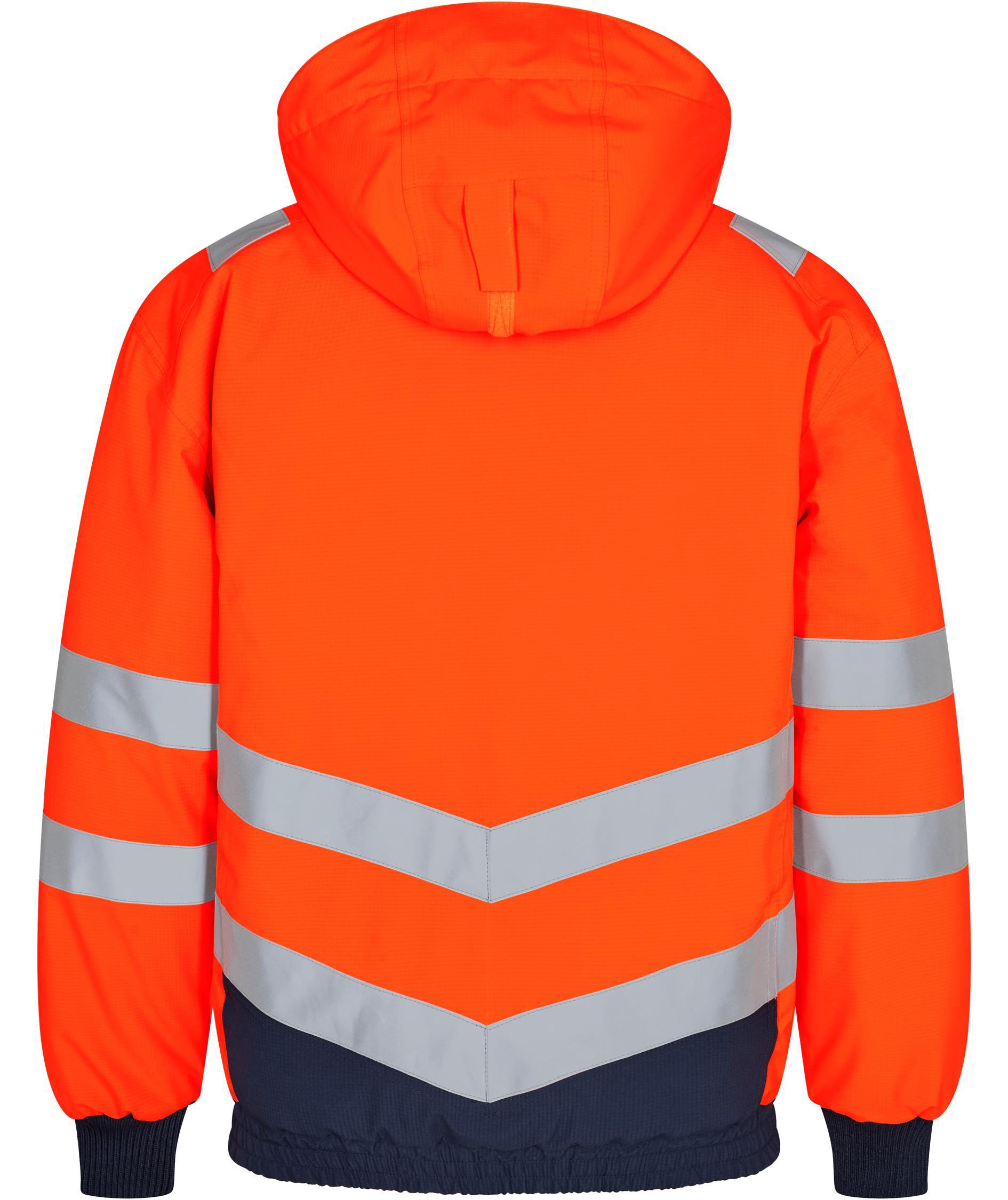 Engel Safety pilotjakke, Orange/Blue Ink, large image number 1