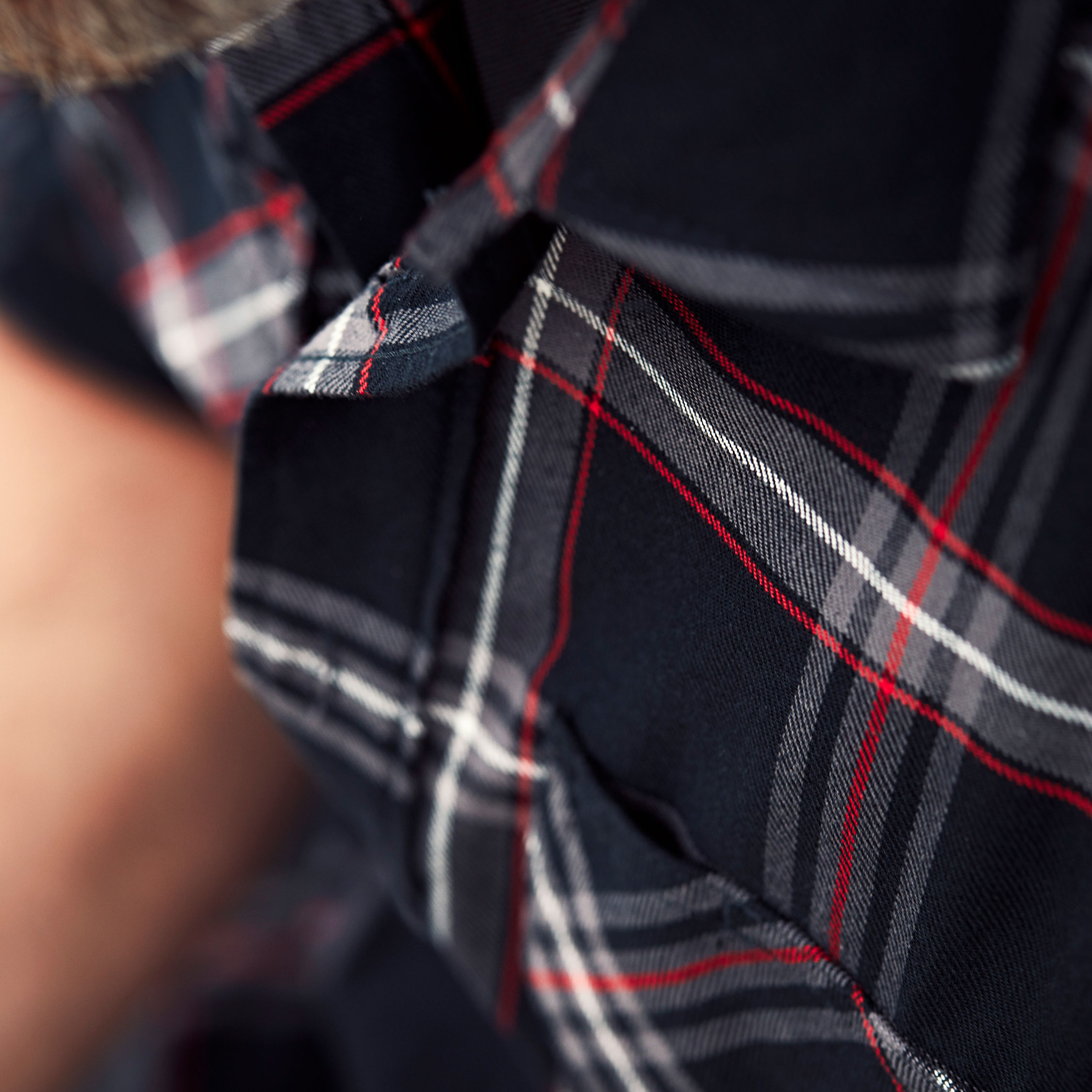 Fristads lumberjack shirt 7421, Black, large image number 3