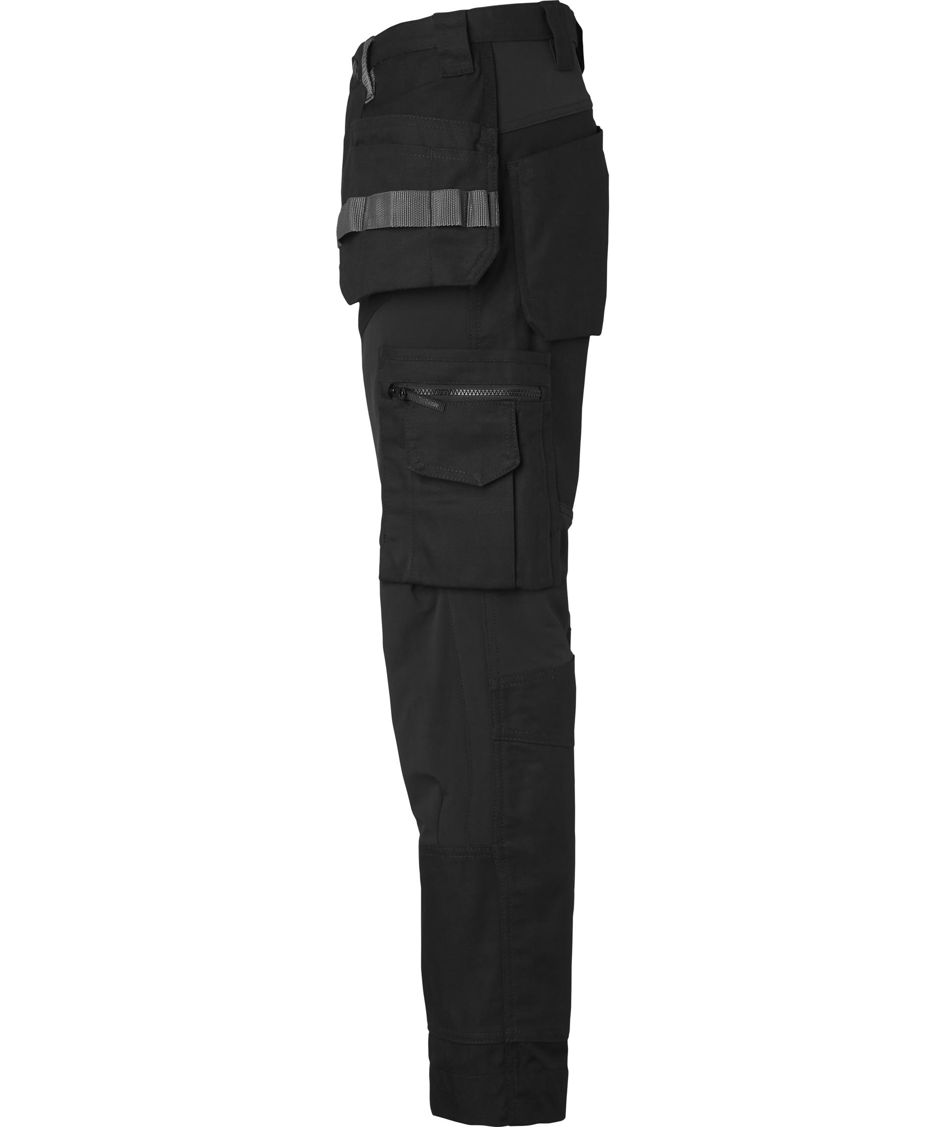 Top Swede hantverksbyxa 237, Svart, large image number 3