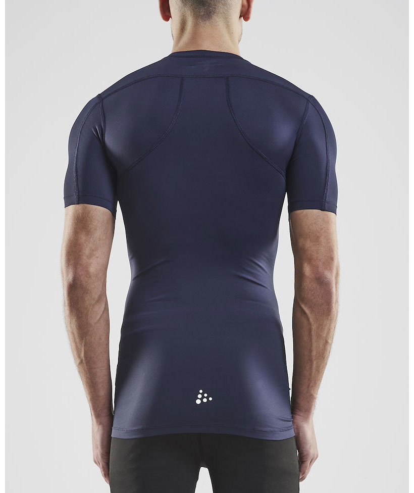 Craft Pro Control Kompressions-T-Shirt, Navy, large image number 2