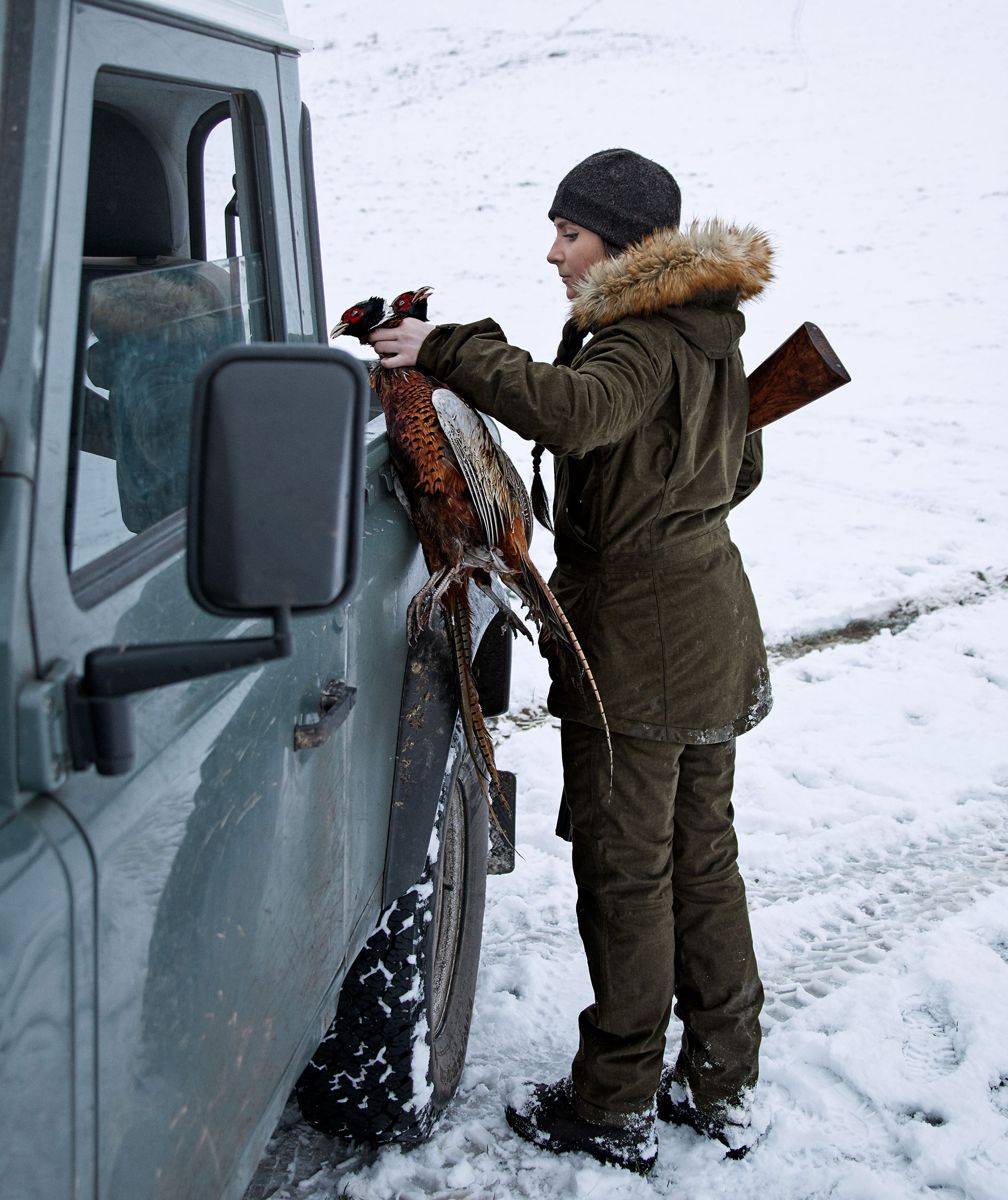 Seeland North byxa dam, Pine green