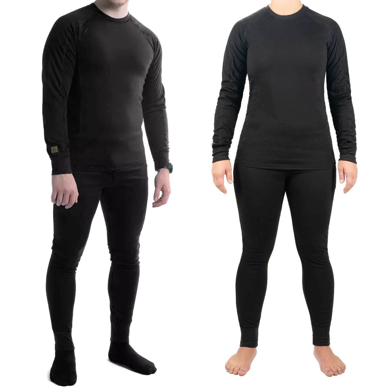 Westborn baselayerset, Black/Black