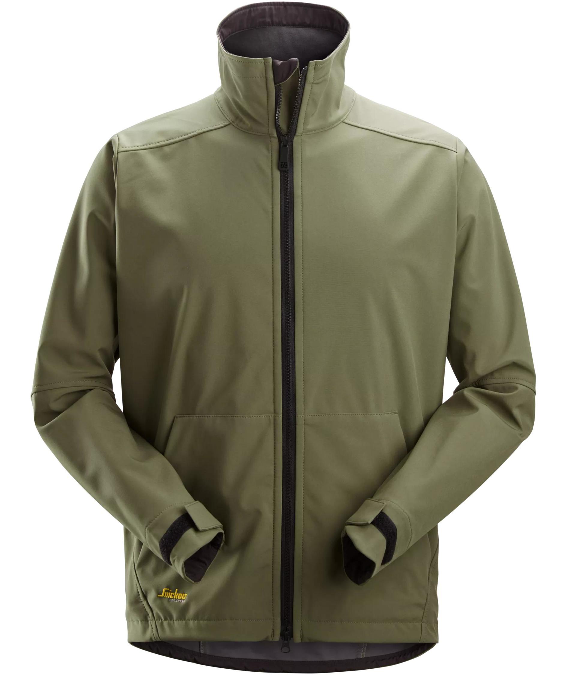 Snickers AllroundWork softshelljakke 1205, Khaki Green, Khaki Green, swatch