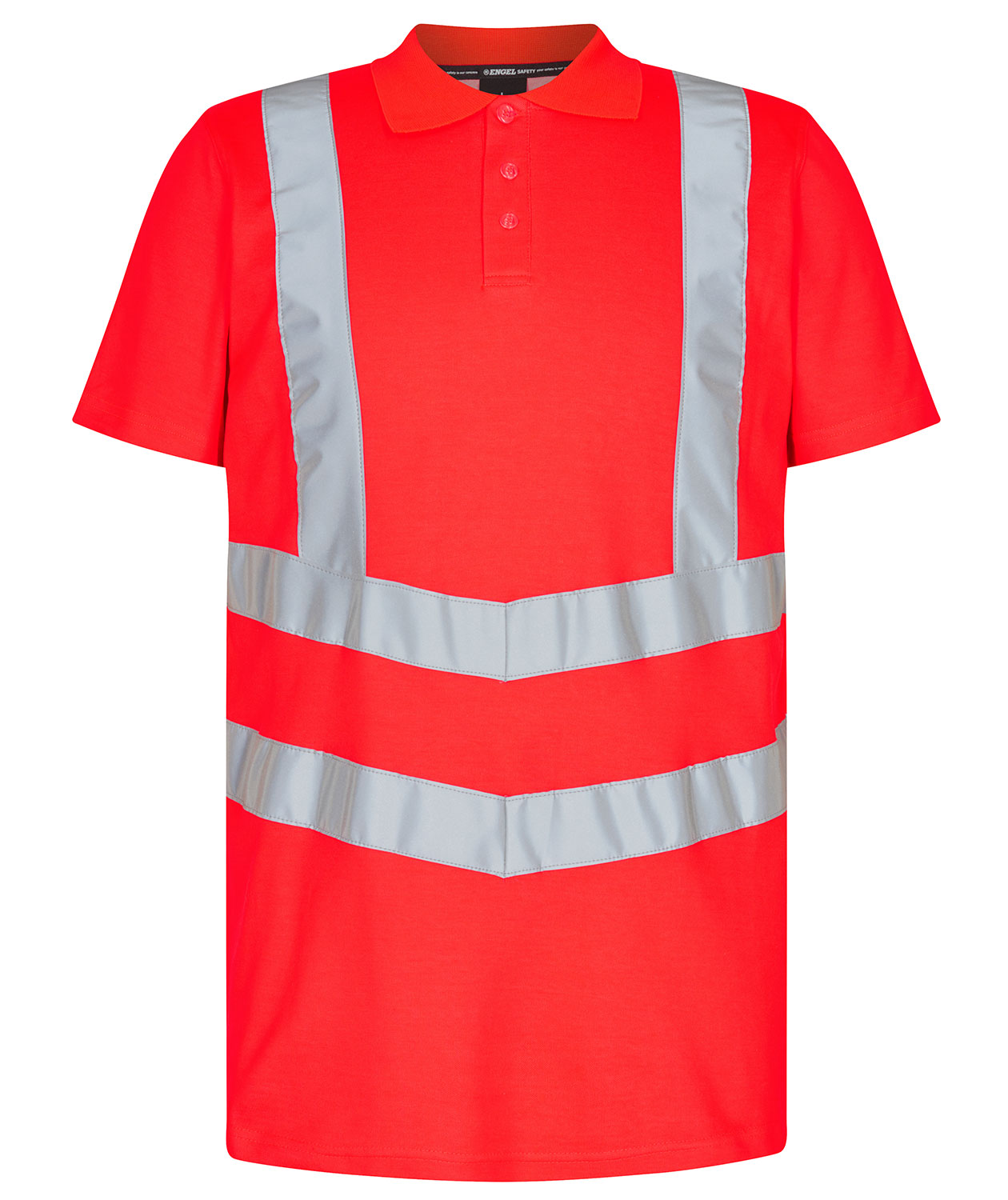 Engel Safety polo T-skjorte, R&oslash;d, R&oslash;d, swatch