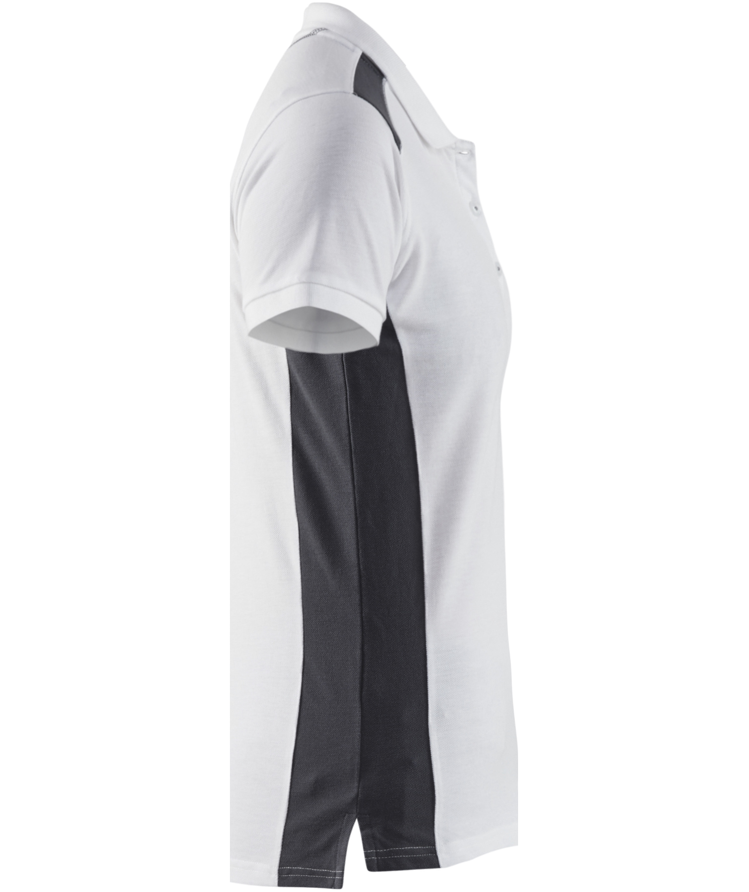 Bl&aring;kl&auml;der Unite women's polo t-shirt, White/dark grey, large image number 3