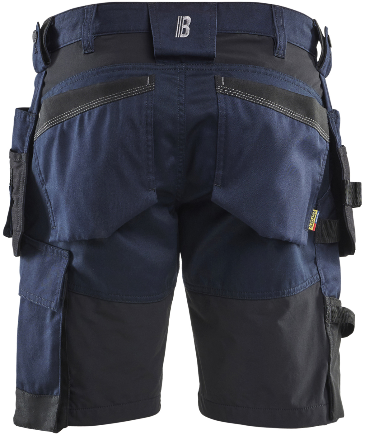 Bl&aring;kl&auml;der&nbsp;hantverksshorts, M&ouml;rk Marinbl&aring;, large image number 1