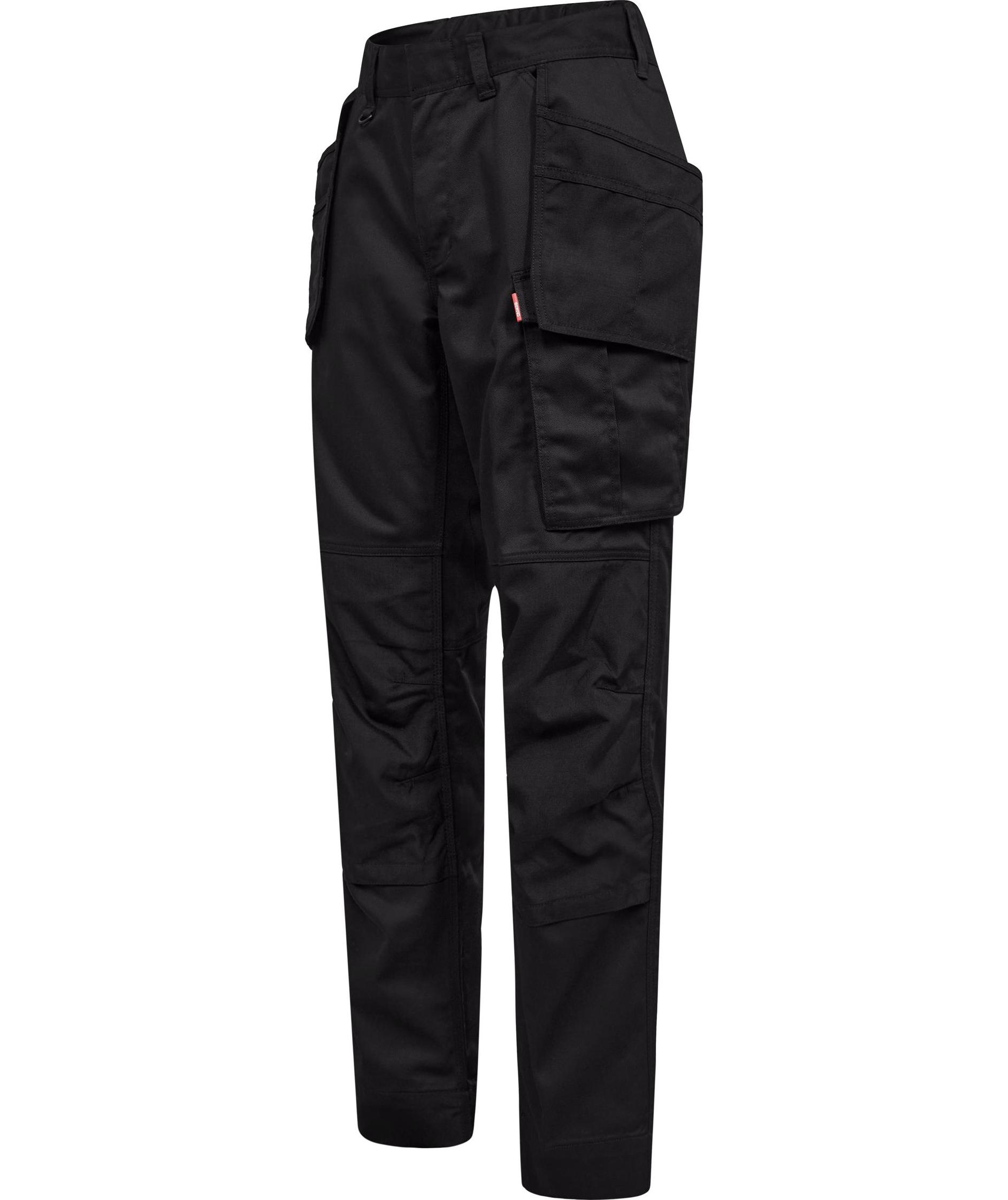 Engel Extend hantverksbyxa, Svart, large image number 2