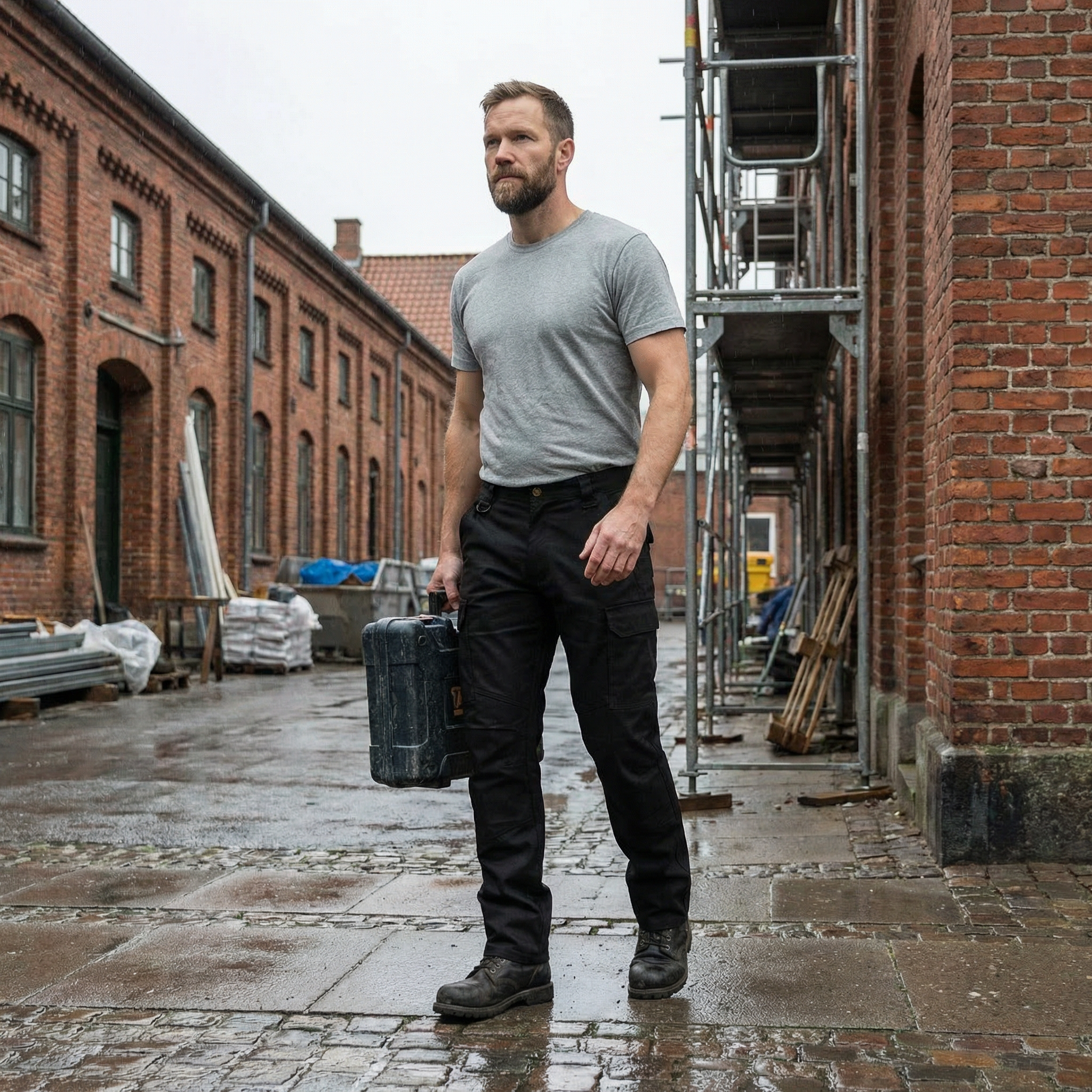 Toni Lee Emil servicebukser, Sort