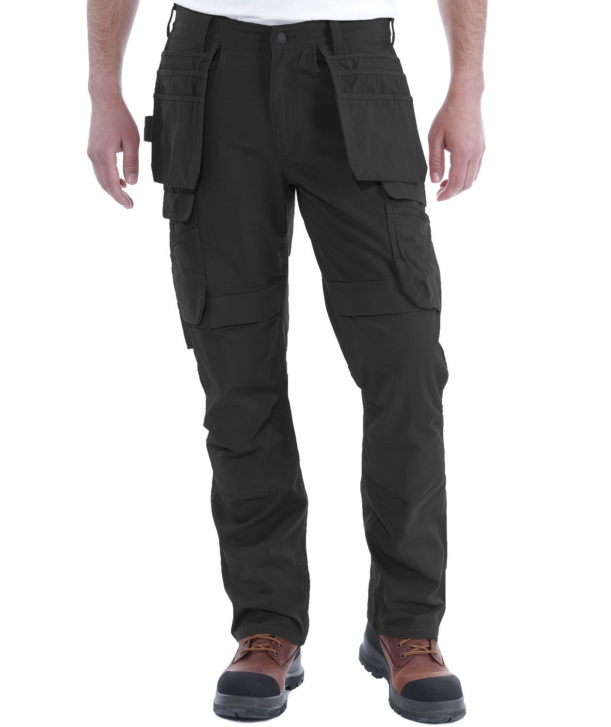 Carhartt Emea Full Swing Steel hantverksbyxa, Svart, large image number 2