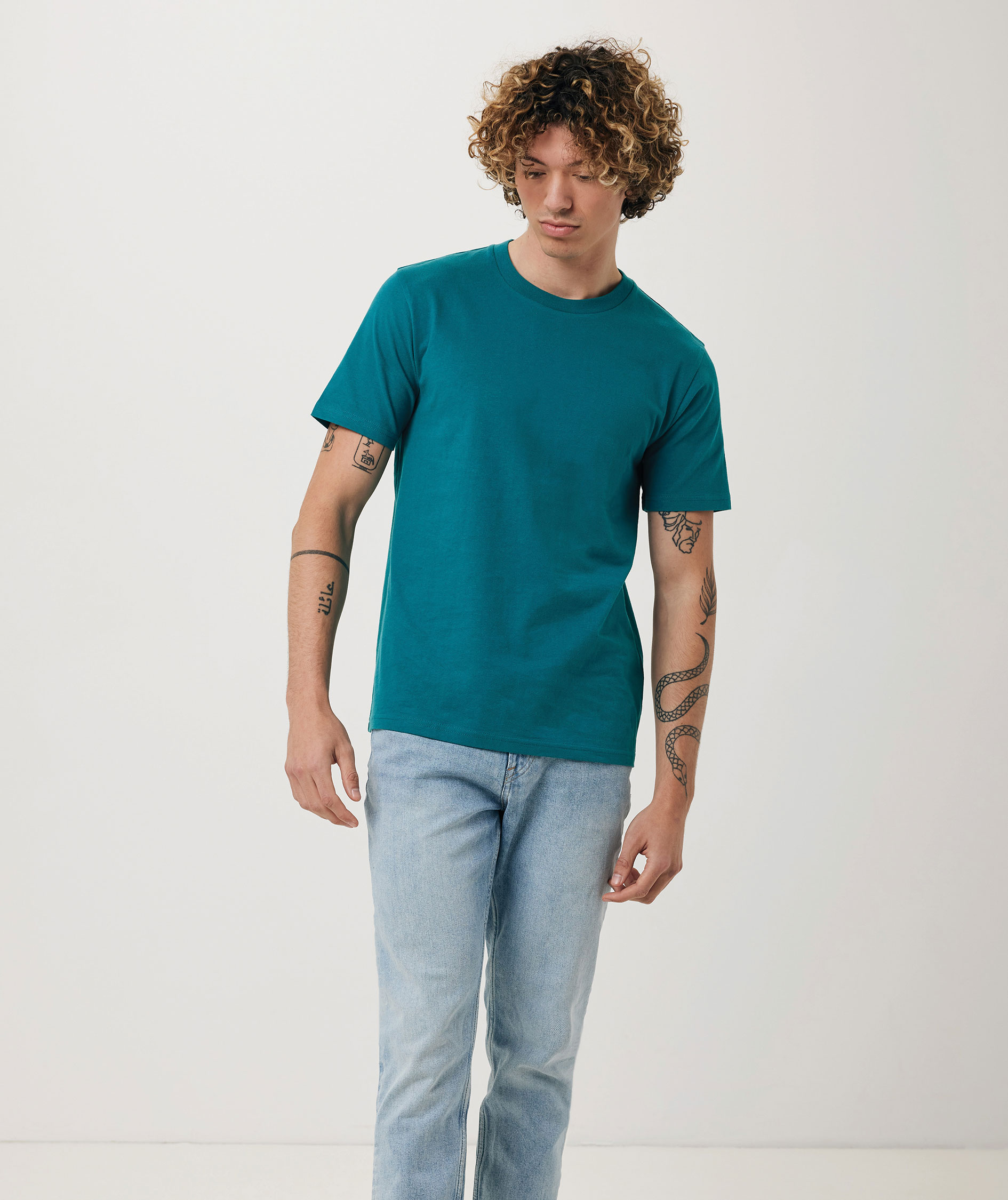 Iqoniq Brett T-shirt, Verdigris, large image number 6