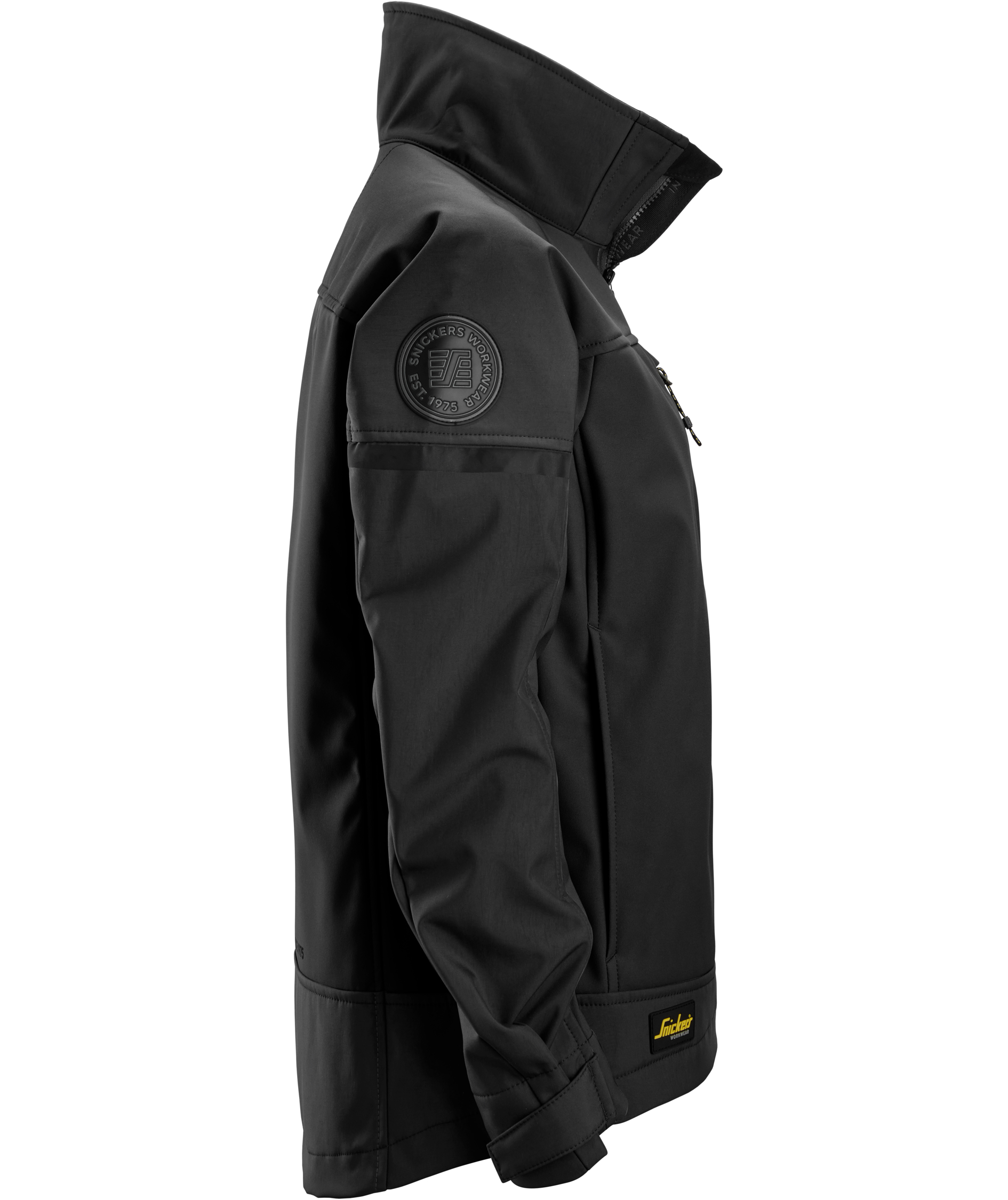 Snickers AllroundWork dame softshelljakke 1276, Black/Black, large image number 2