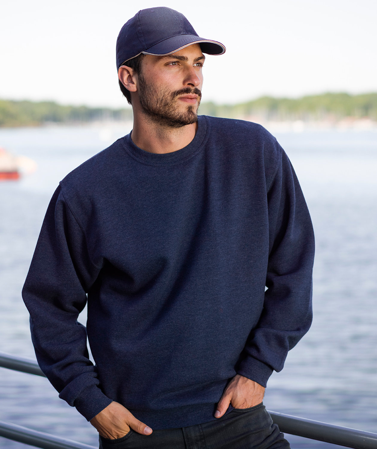 YOU Classic sweatshirt, Marin Melange