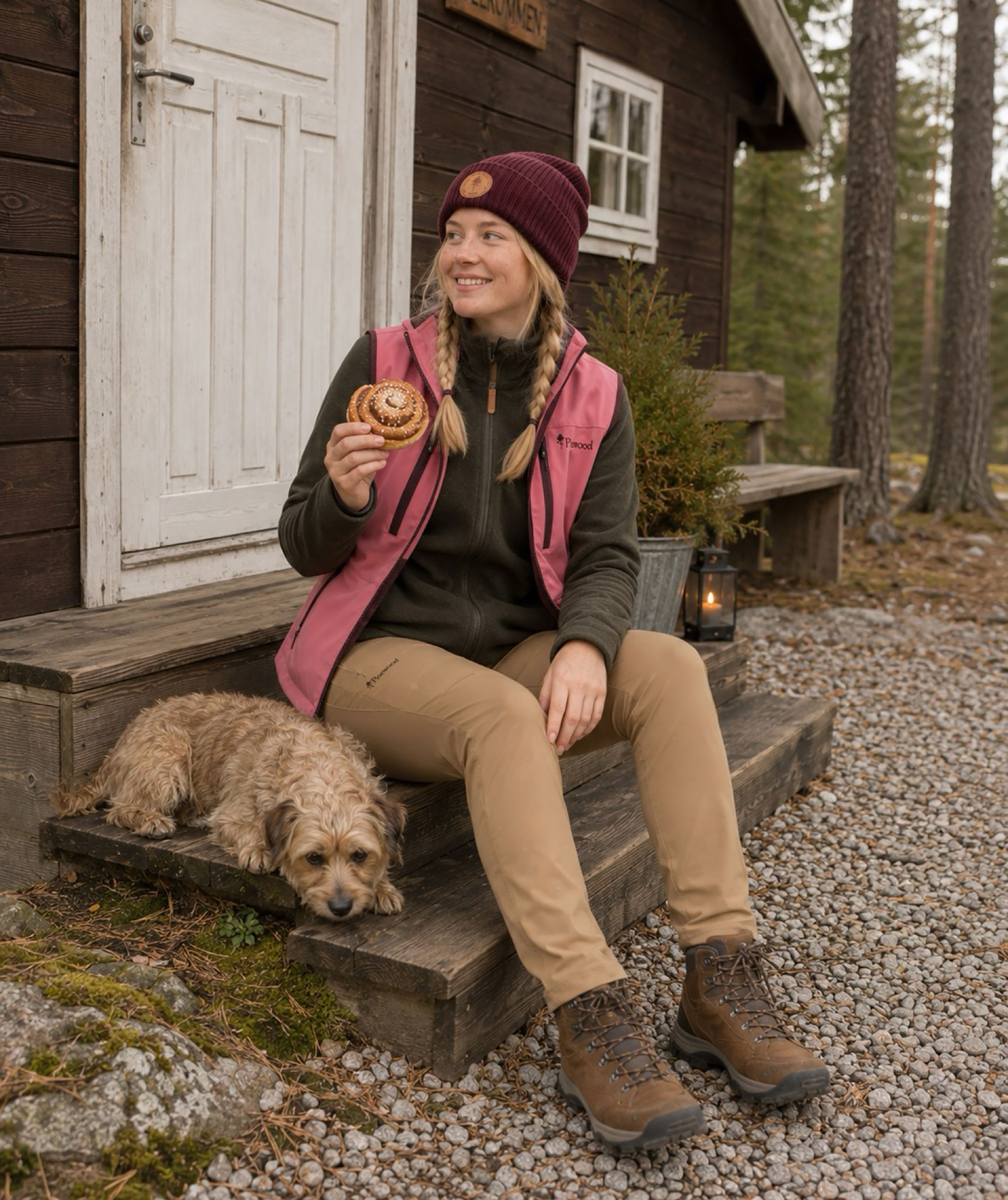 Pinewood Dog Sports Stretch dame softshellvest, 5685, large image number 11