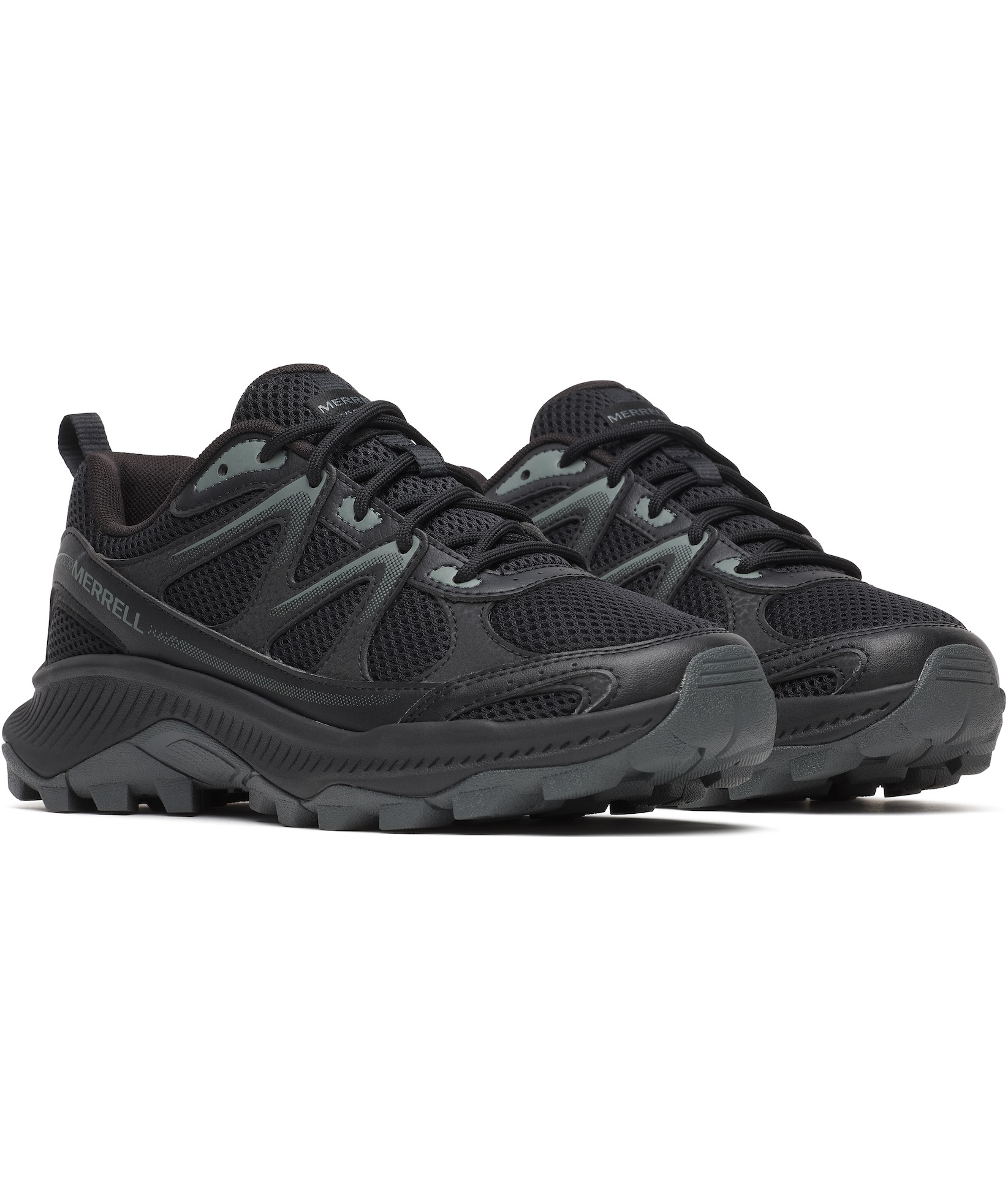 Merrell Damen Tempo EXP Wanderschuhe, Black/Alloy