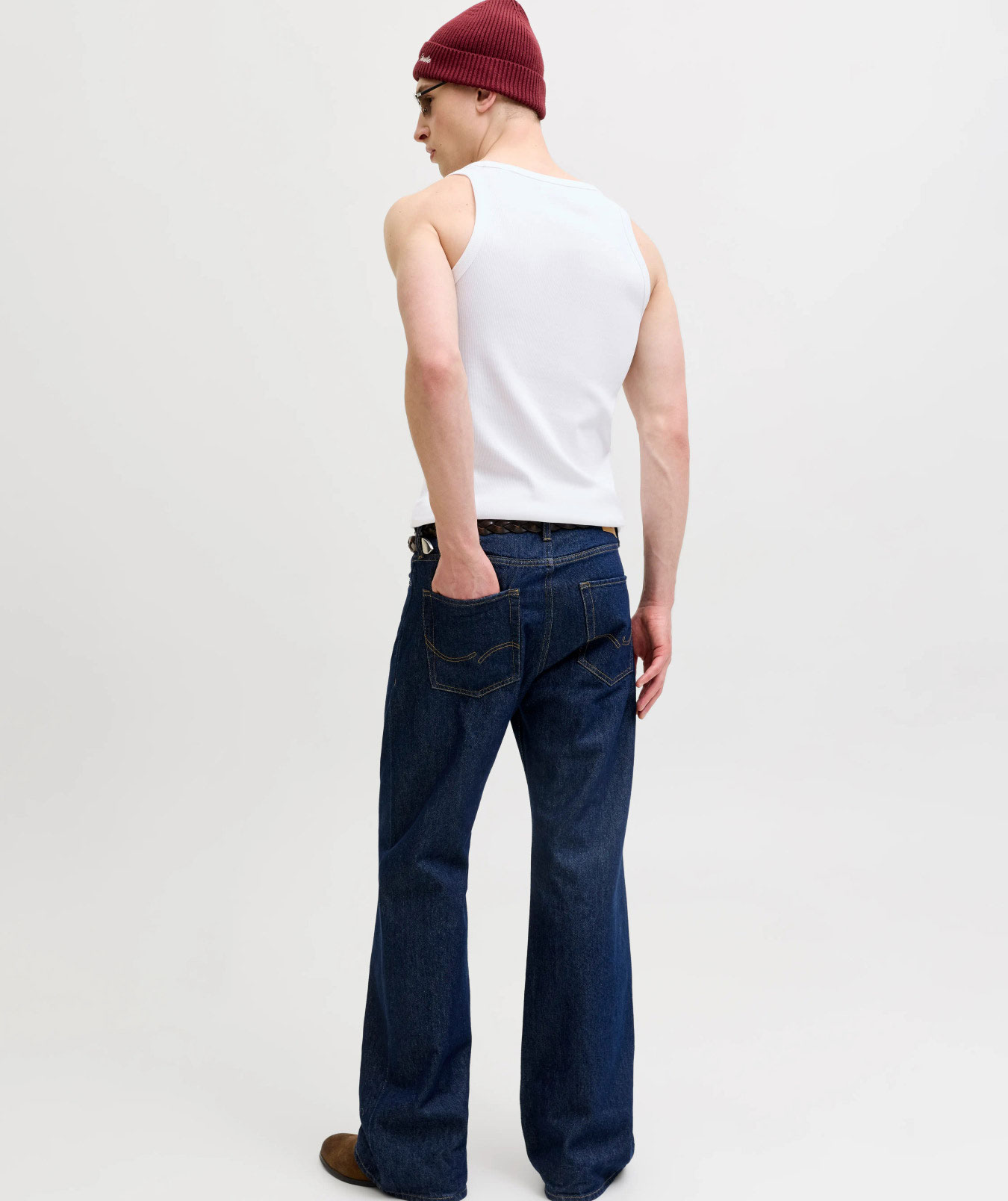 Jack & Jones JJEORGANIC singlet, Bright White, large image number 2