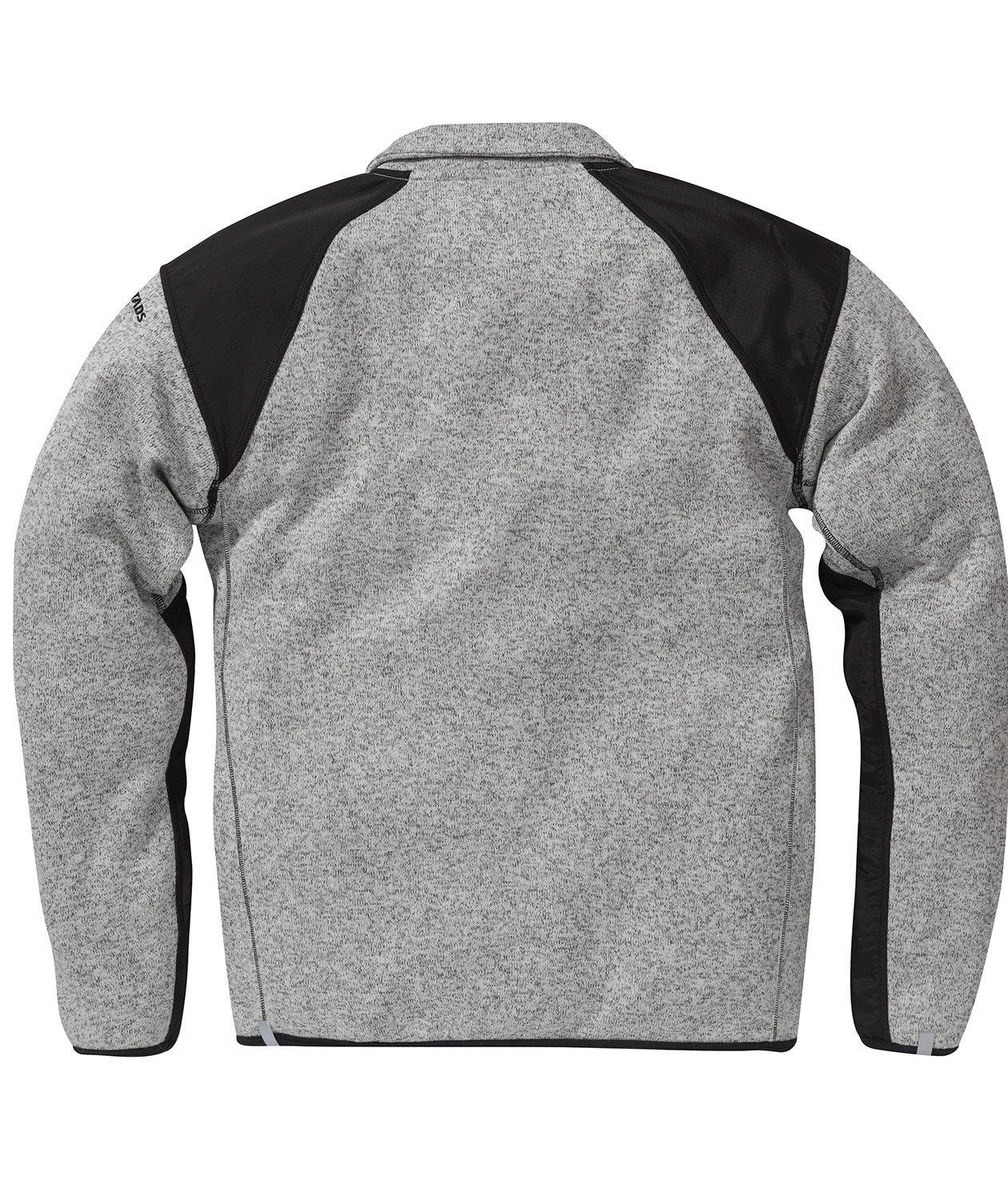 Fristads fleecejakke 7451, Gr&aring;/Sort, large image number 1