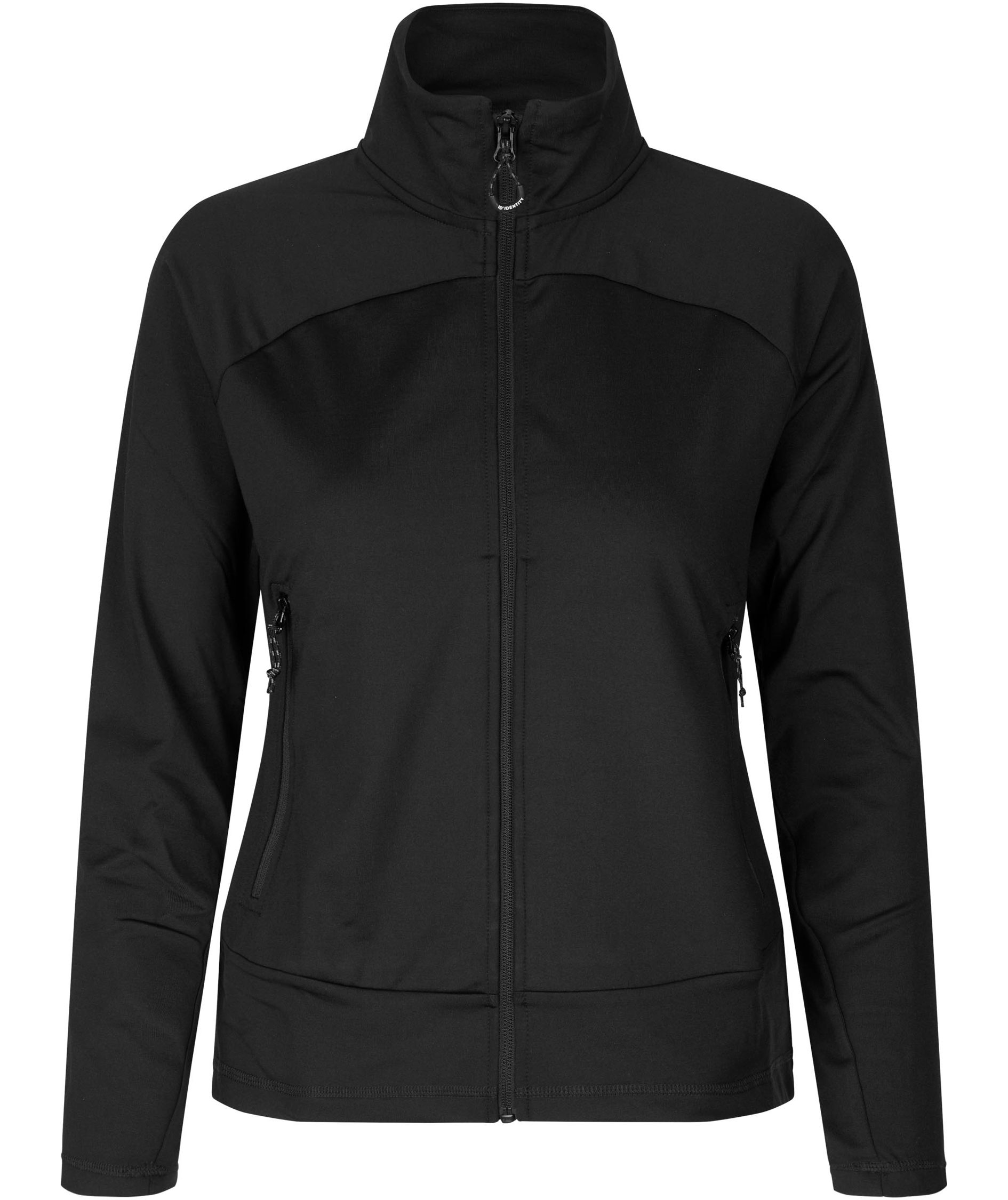 ID multi stretch cardigan, dam, Svart