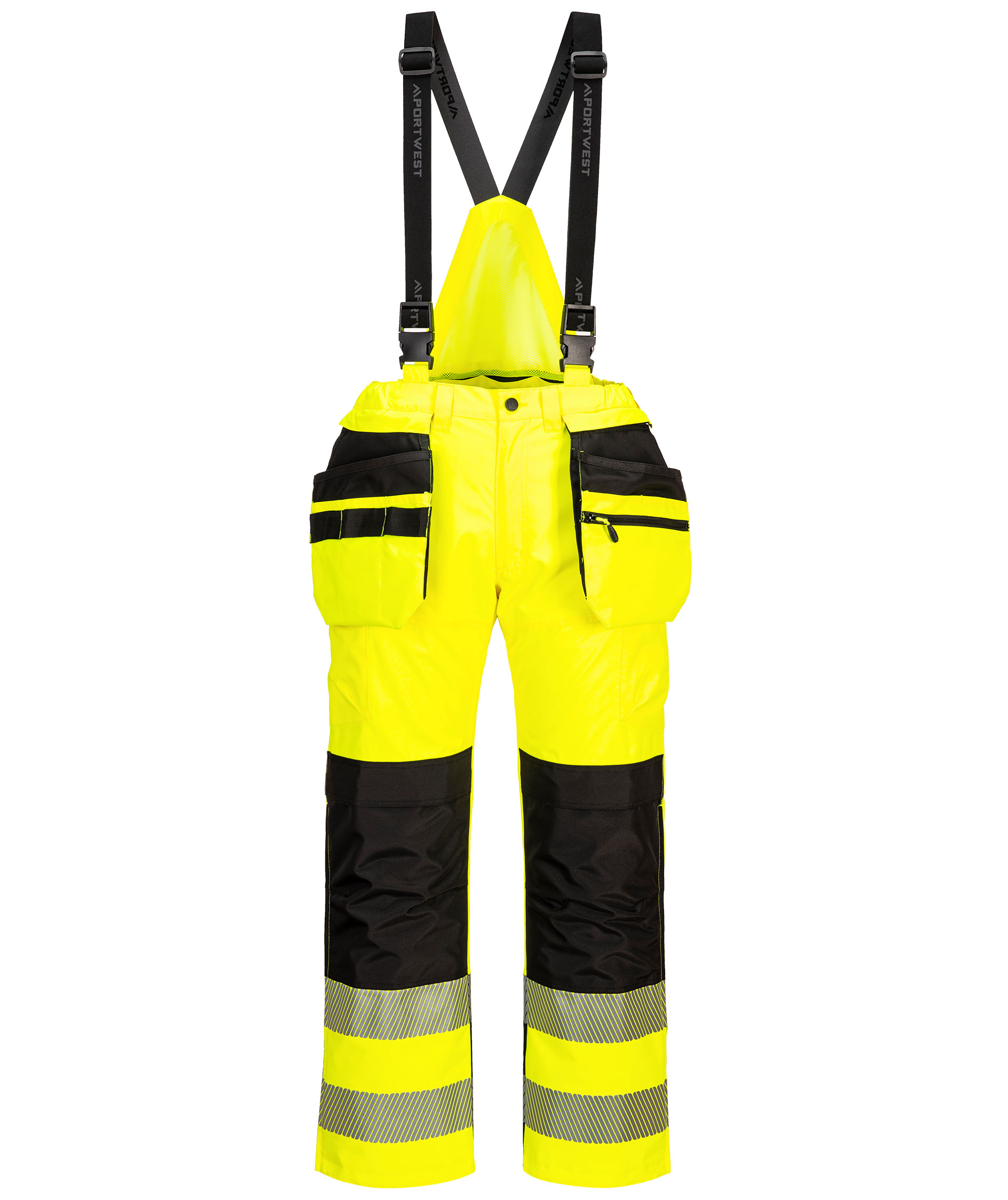 Portwest PW3 skalbyxa, Varsel Gul