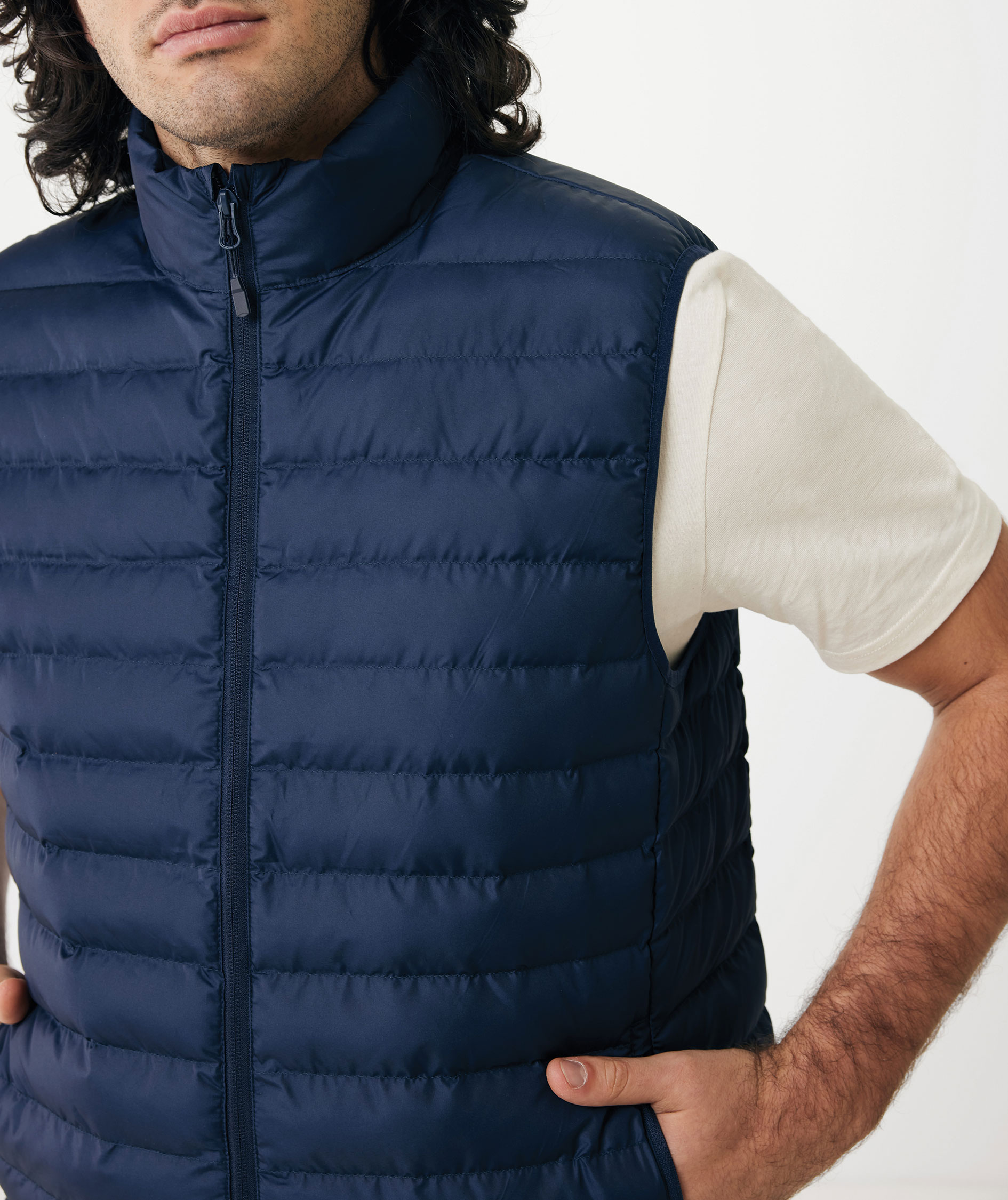 Iqoniq Meru vest, Marinebl&aring;, large image number 4