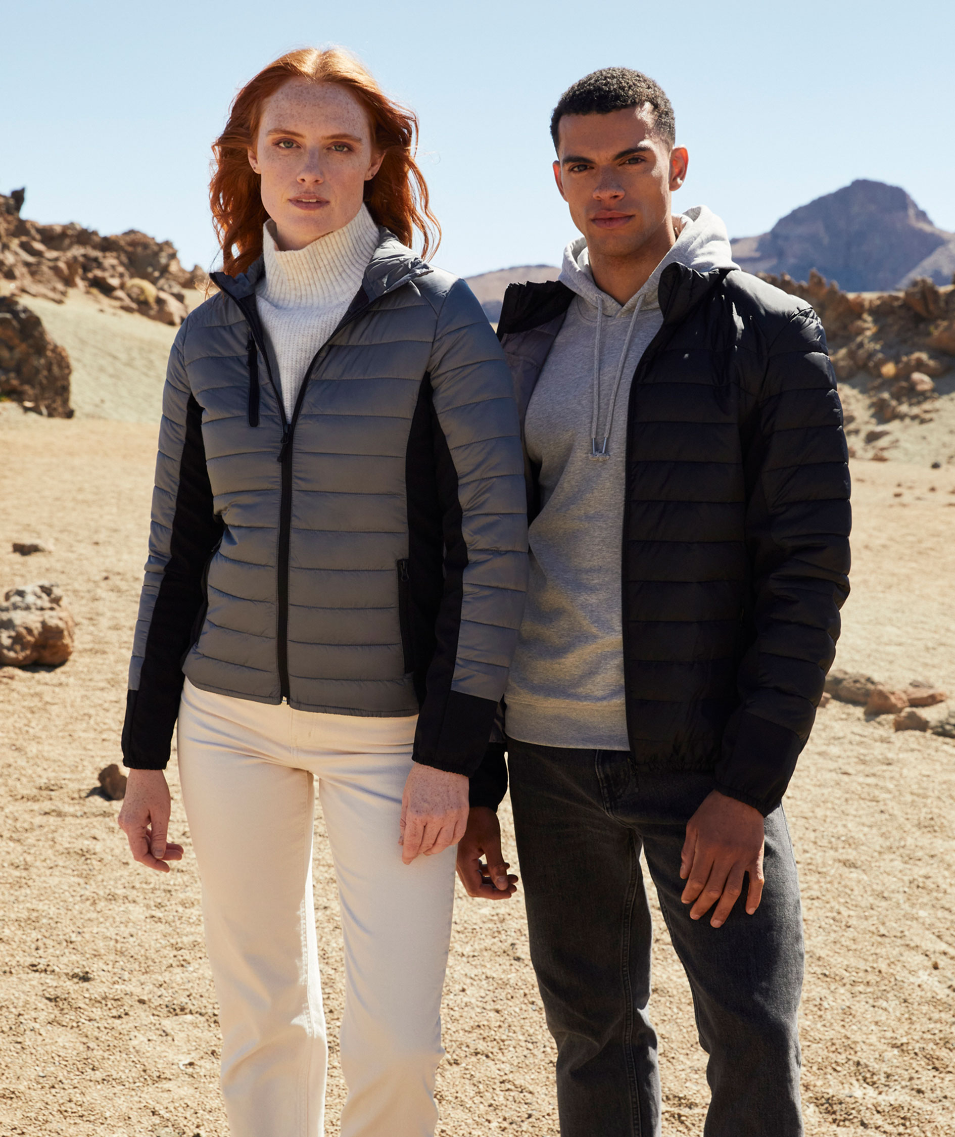 Clique Lemont quilted jacket, Black