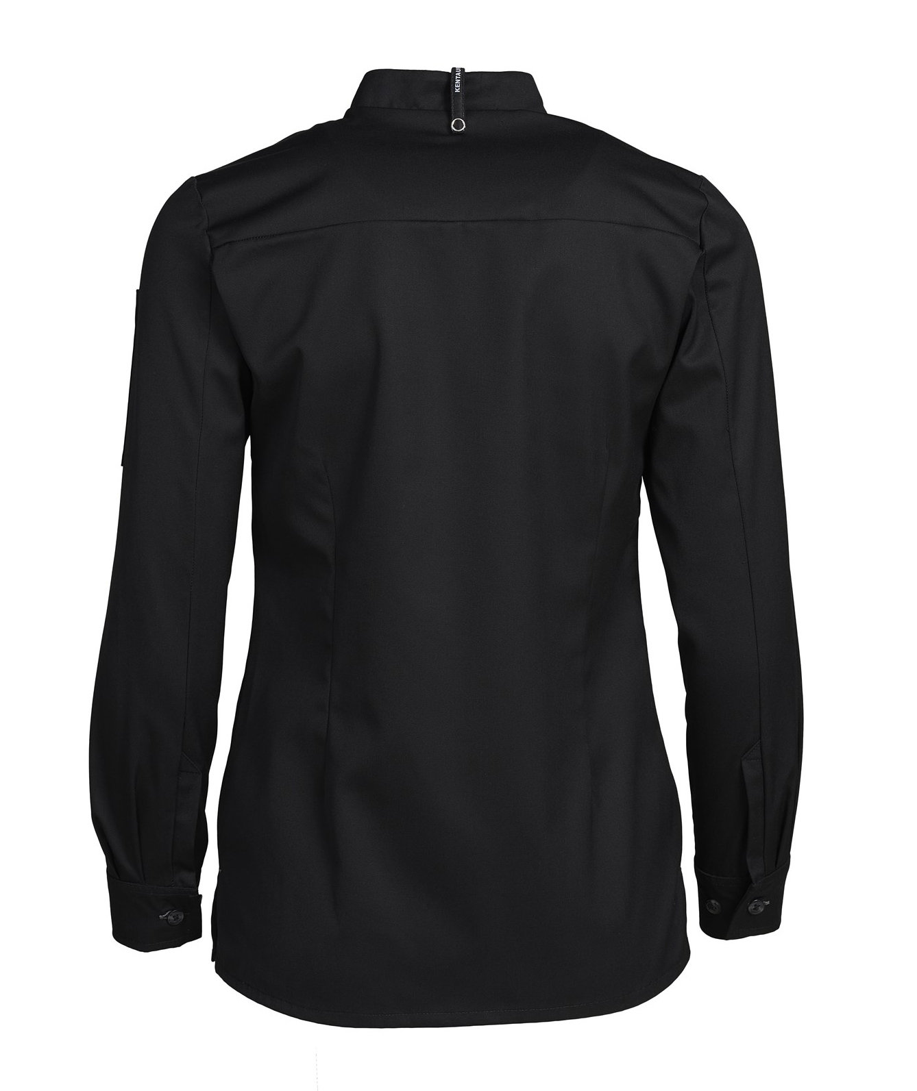 Kentaur women's chef/service shirt, Black, large image number 1