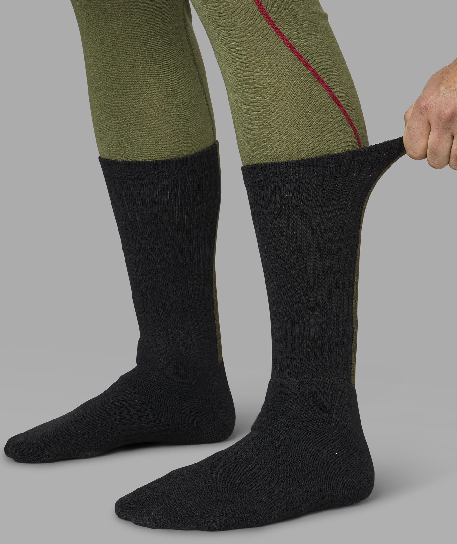 Seeland Moor 3er-Pack Str&uuml;mpfe, Schwarz