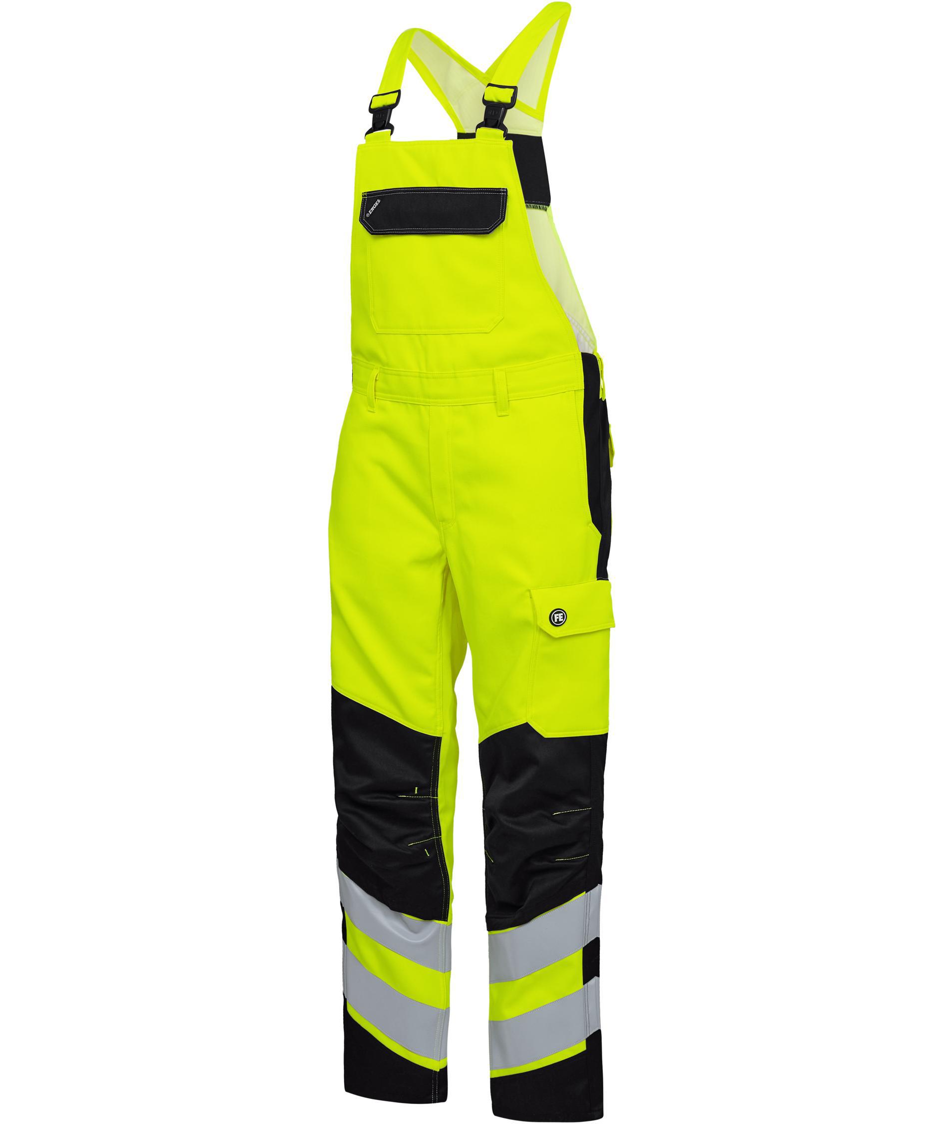 Engel Safety+ overalls, Hi-vis Gul/Sort, large image number 4