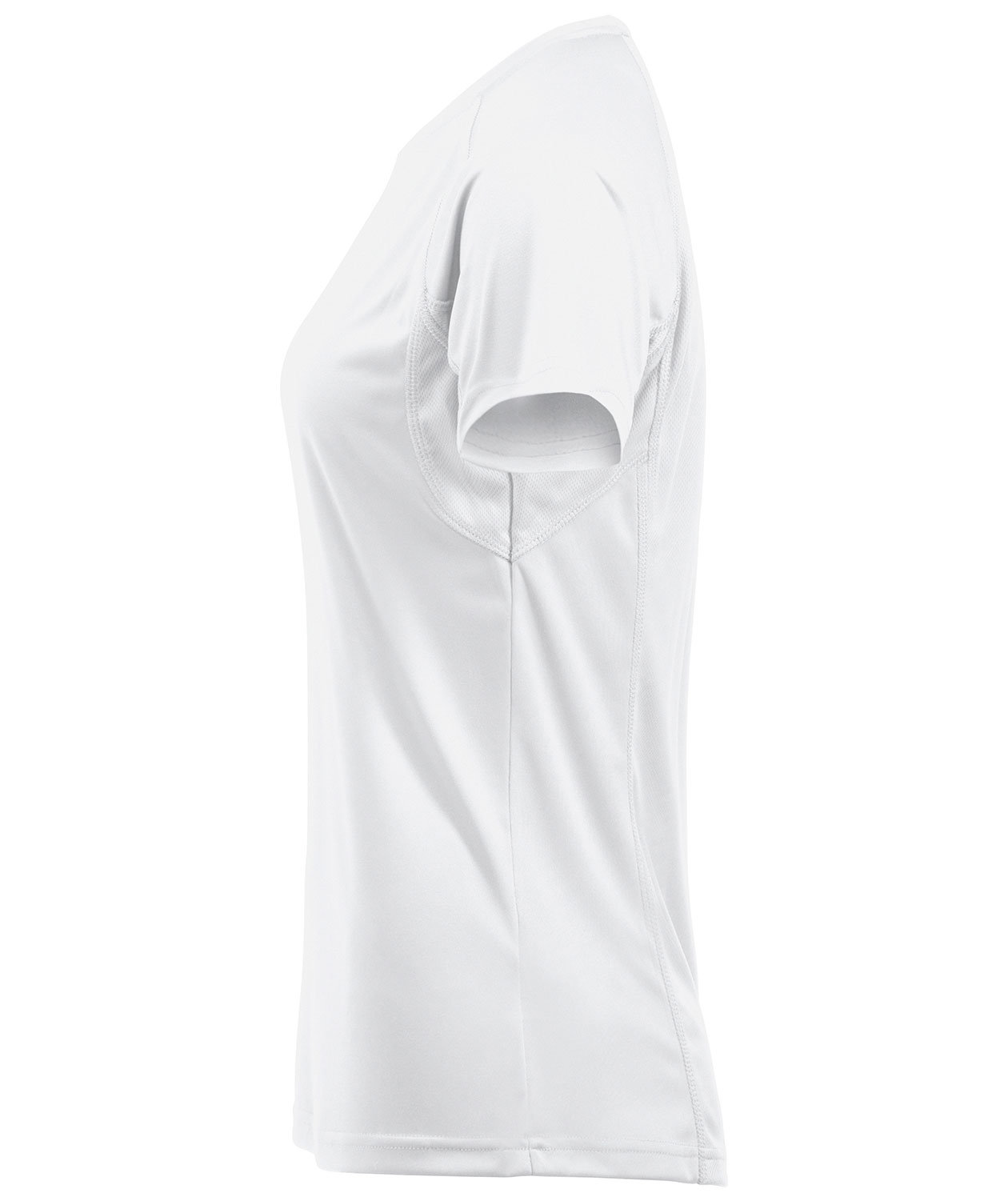 Clique Active dame T-shirt, Hvid, large image number 1