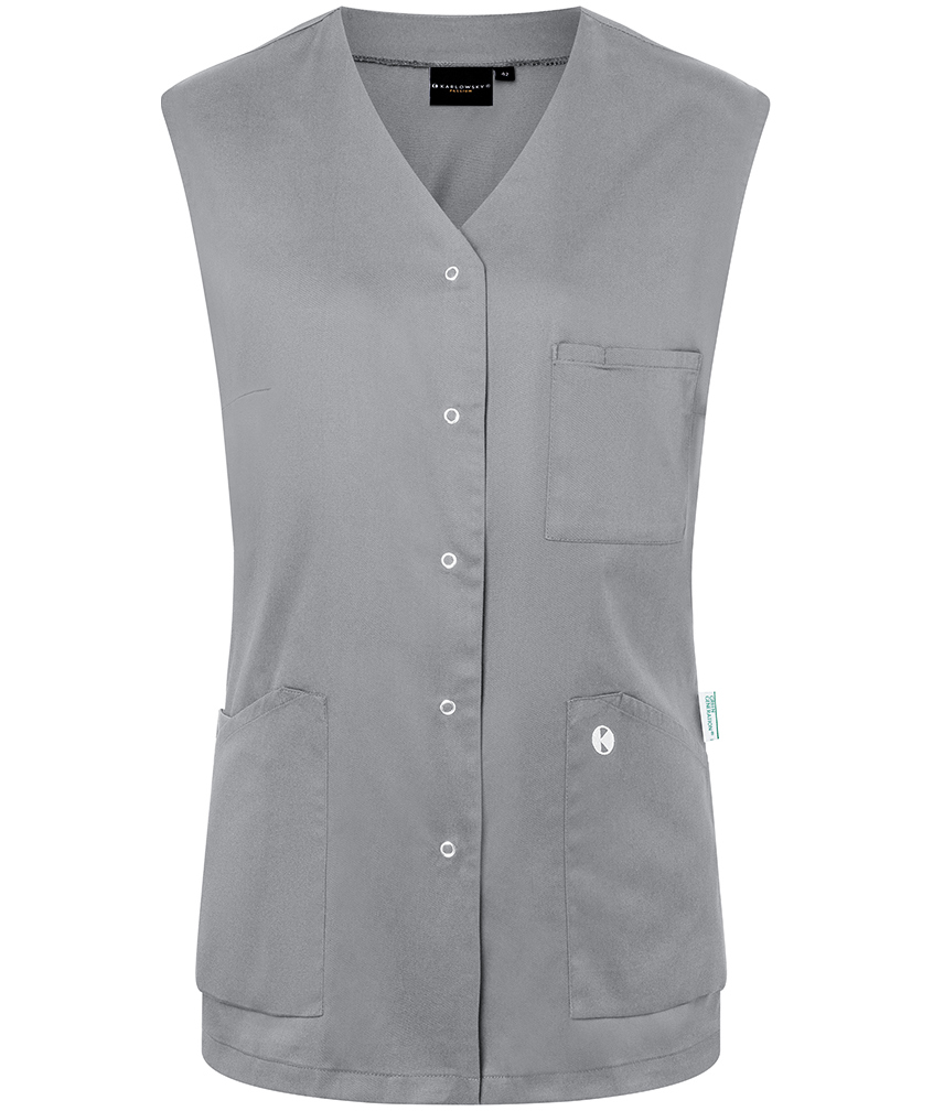 Karlowsky Essential ermel&oslash;s dame tunika, Platinum grey, Platinum grey, swatch