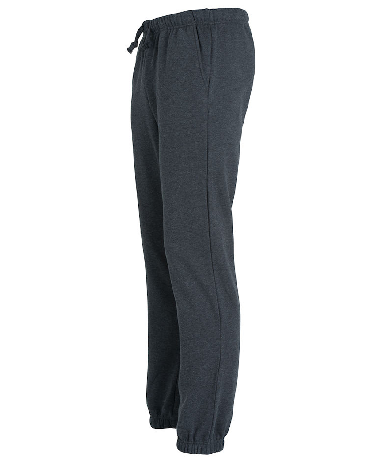 Clique Basic  bukse, Antrasitt Melange, large image number 3