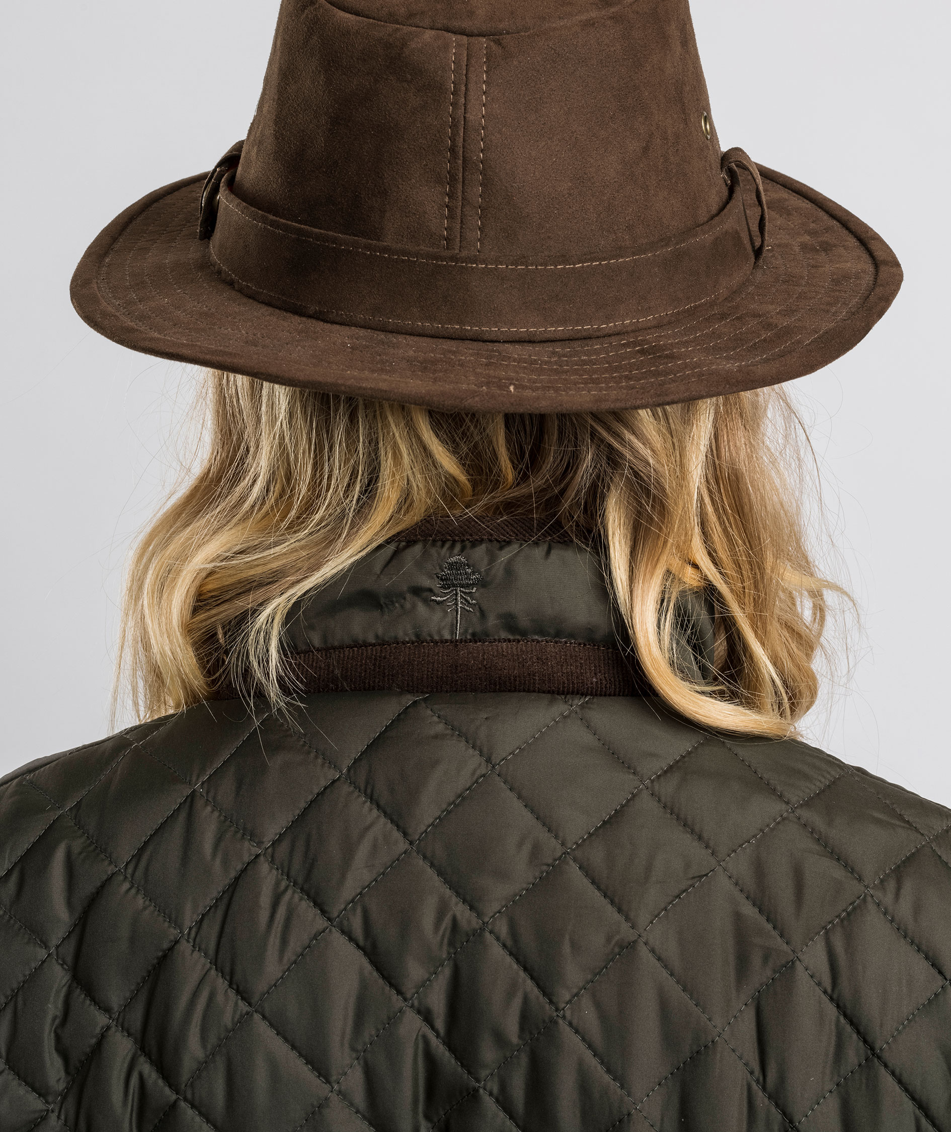 Pinewood Nydala Classic vatteret damejakke, Mosgr&oslash;n, large image number 8